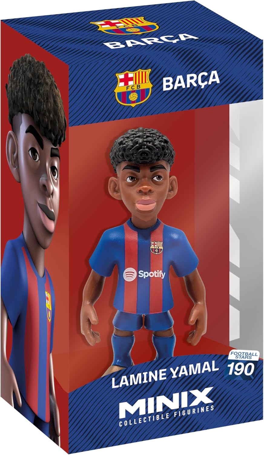 Minix Barcelona Lamine Yamal Mini Collectible Figure (Navy) | SoccerWearhouse