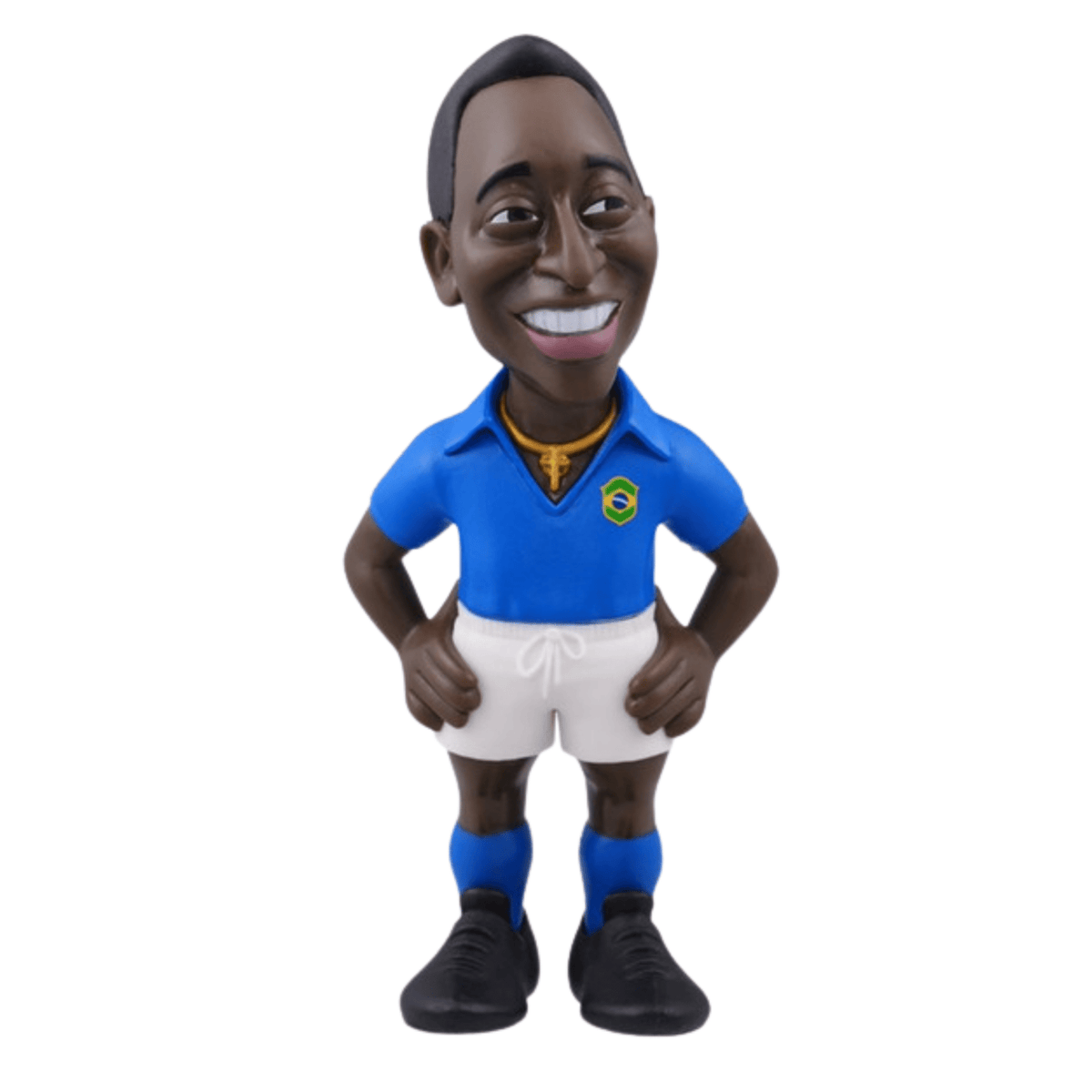MINIX Brazil Pelé Figure (Blue) | SoccerWearhouse
