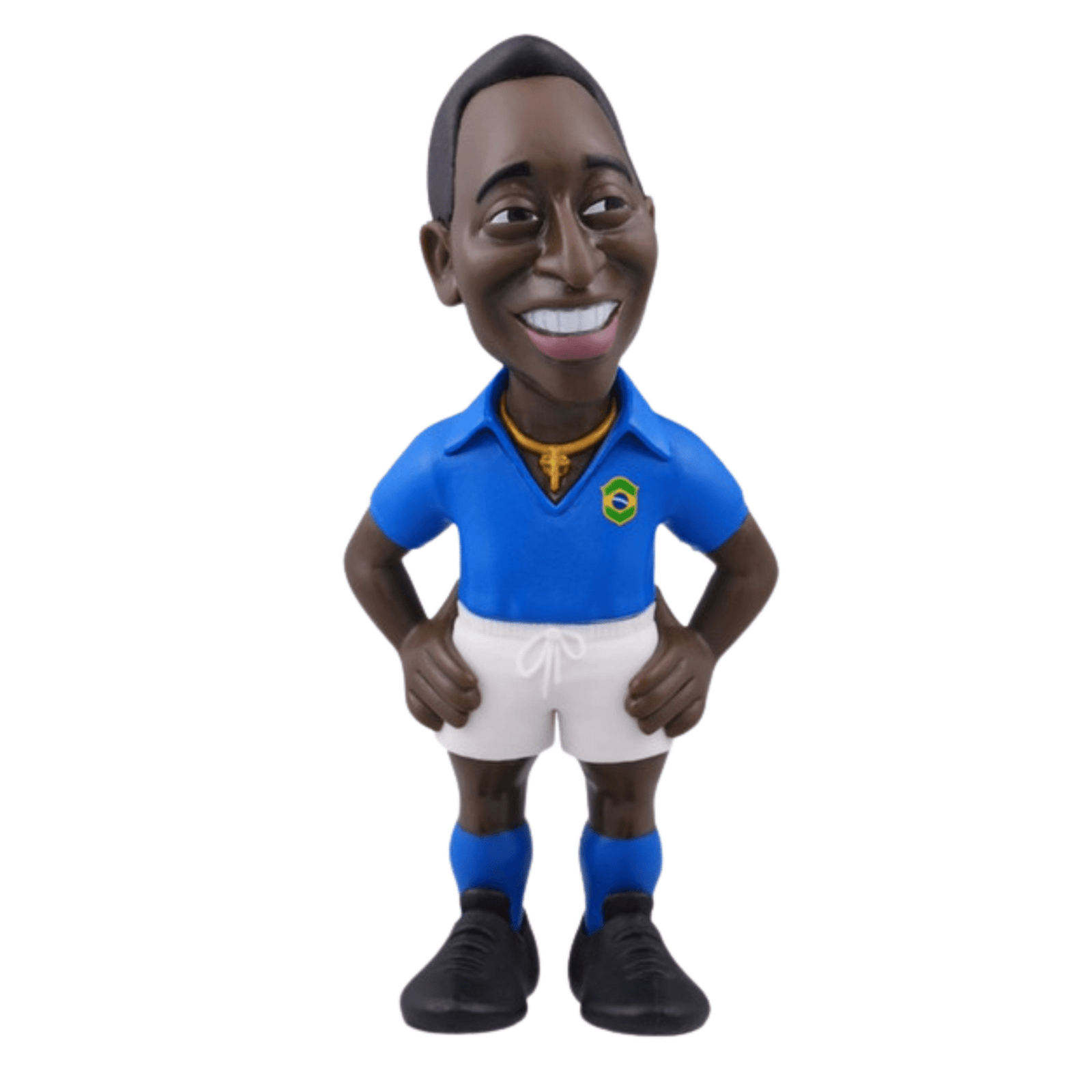 MINIX Brazil Pelé Figure (Blue) | SoccerWearhouse