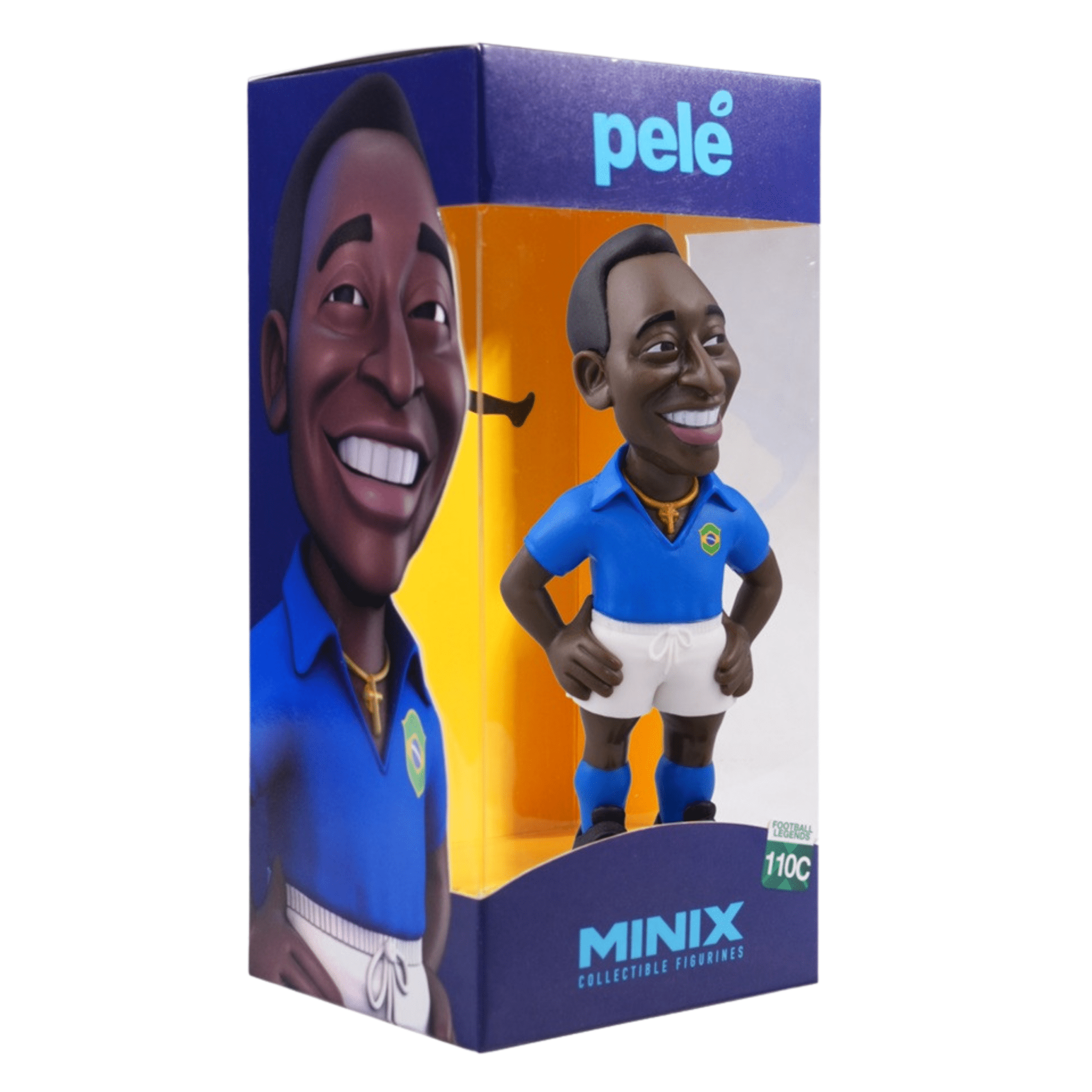 MINIX Brazil Pelé Figure (Blue)