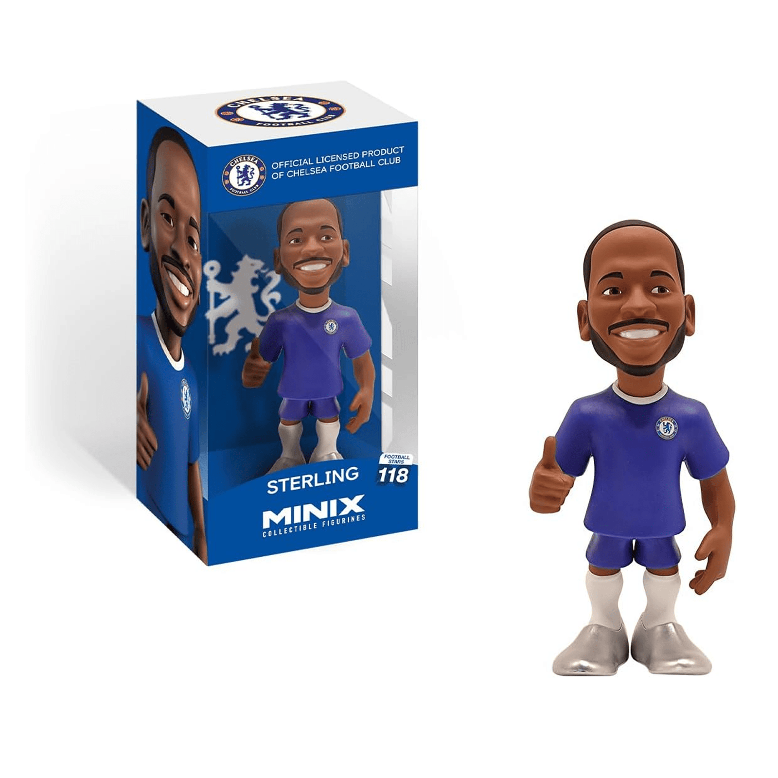 Minix Chelsea Raheem Sterling Figure | SoccerWearhouse