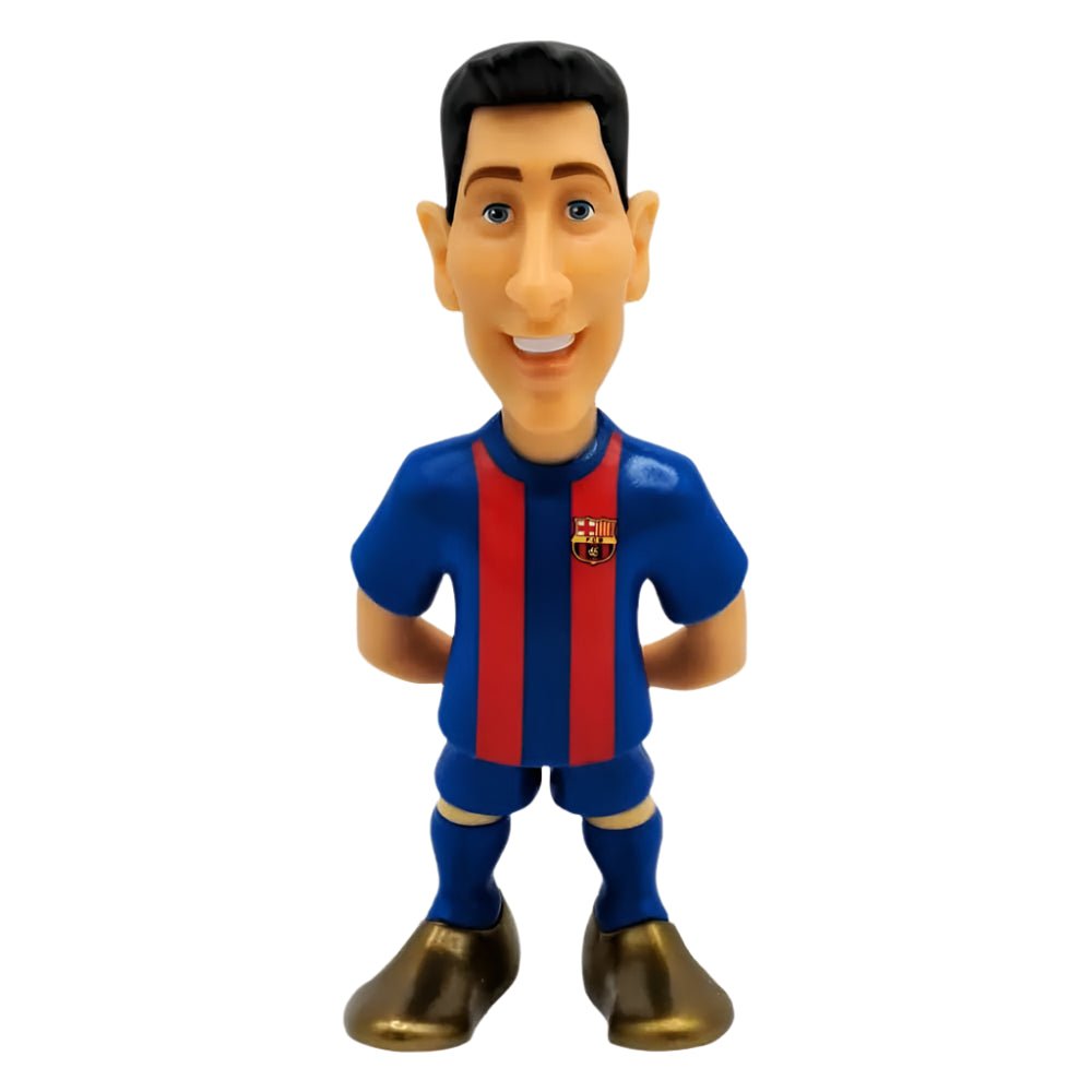 Minix FC Barcelona Lewandowski Figure (Navy/Maroon) | SoccerWearhouse