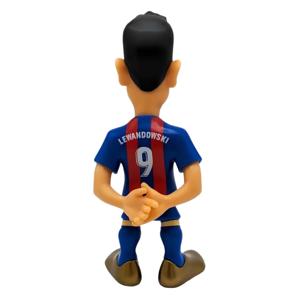Minix FC Barcelona Lewandowski Figure (Navy/Maroon) | SoccerWearhouse