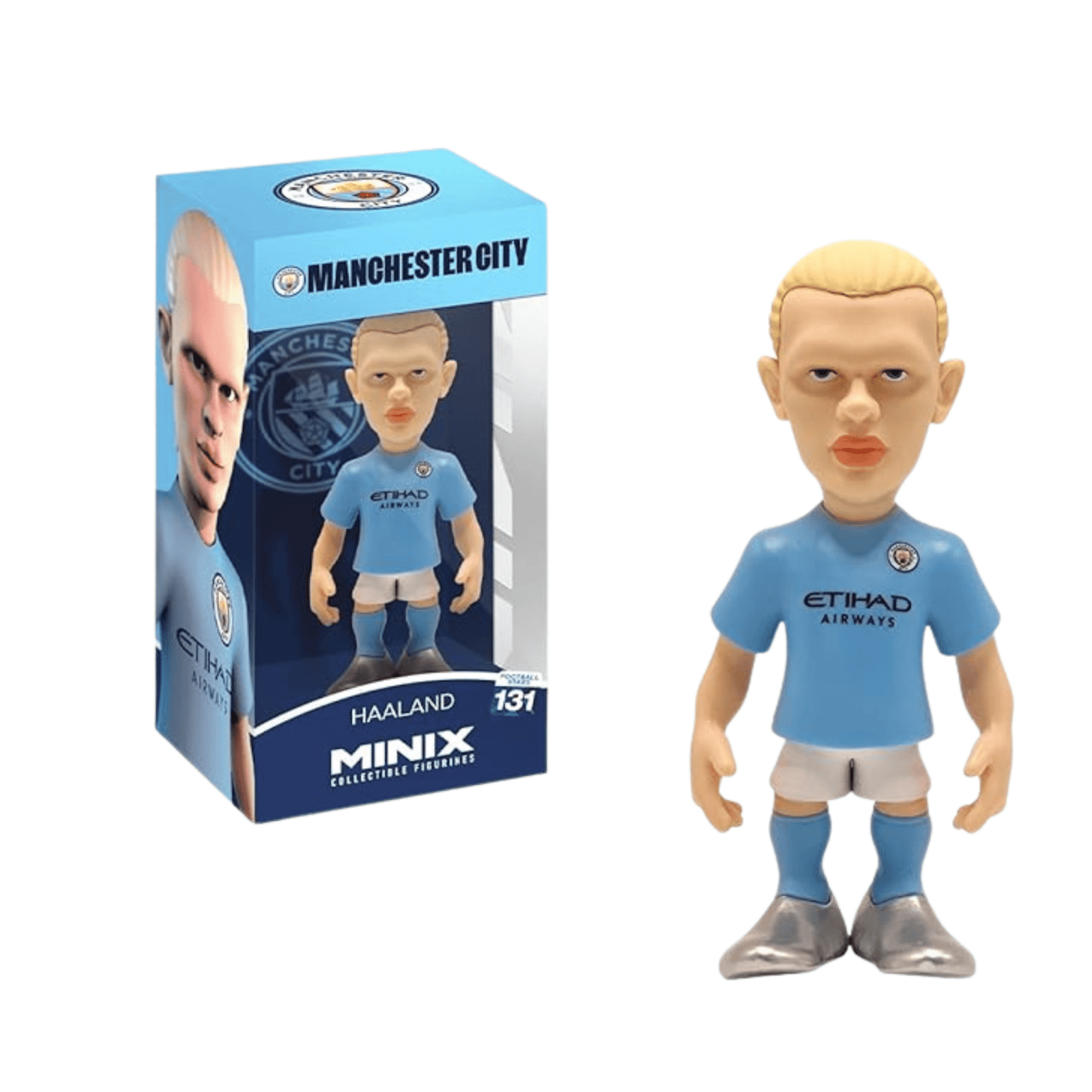 MINIX Manchester City Erling Haaland (2) Figure (Blue) | SoccerWearhouse