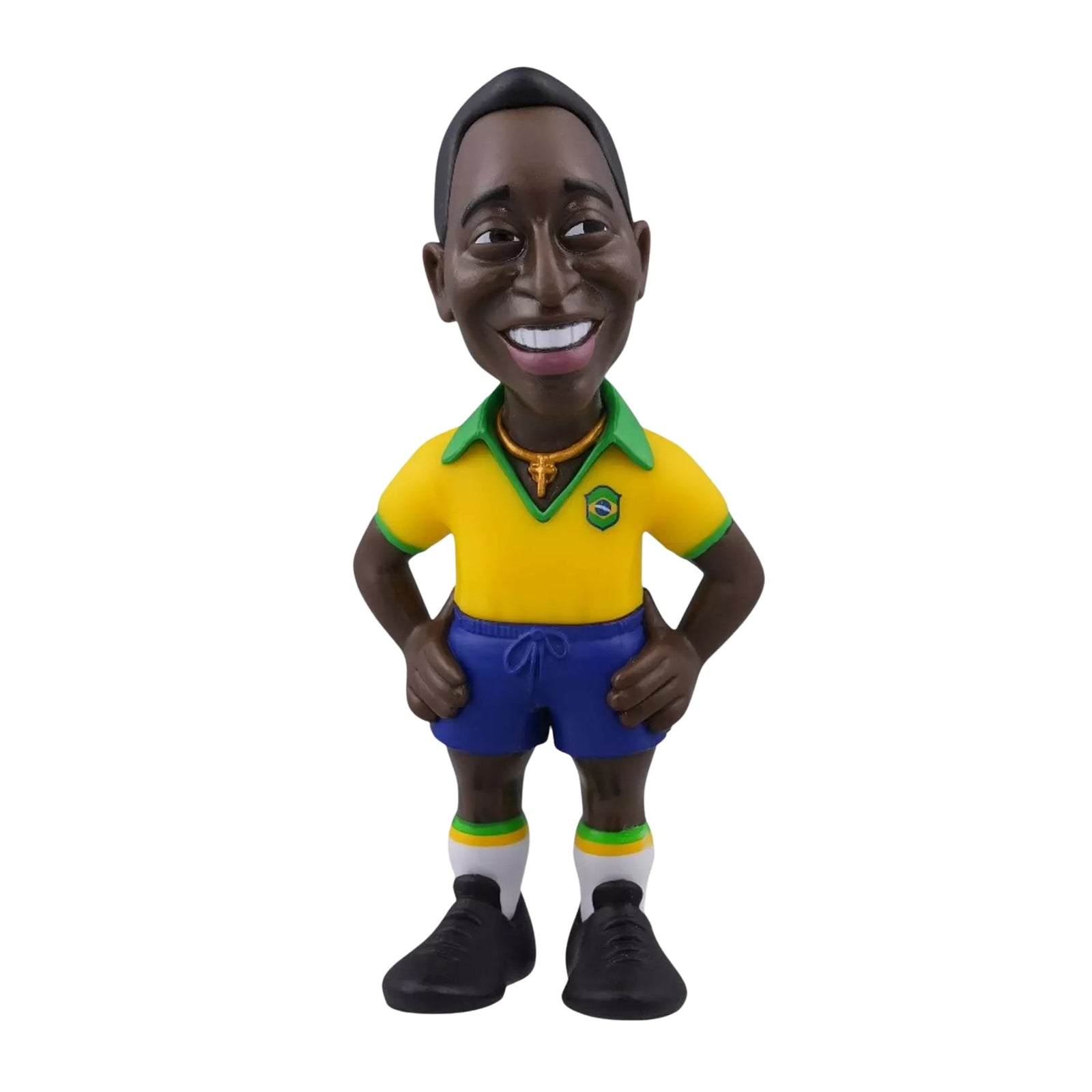 Minix Pelé Blue Mini Collectible Figure (Blue) | SoccerWearhouse