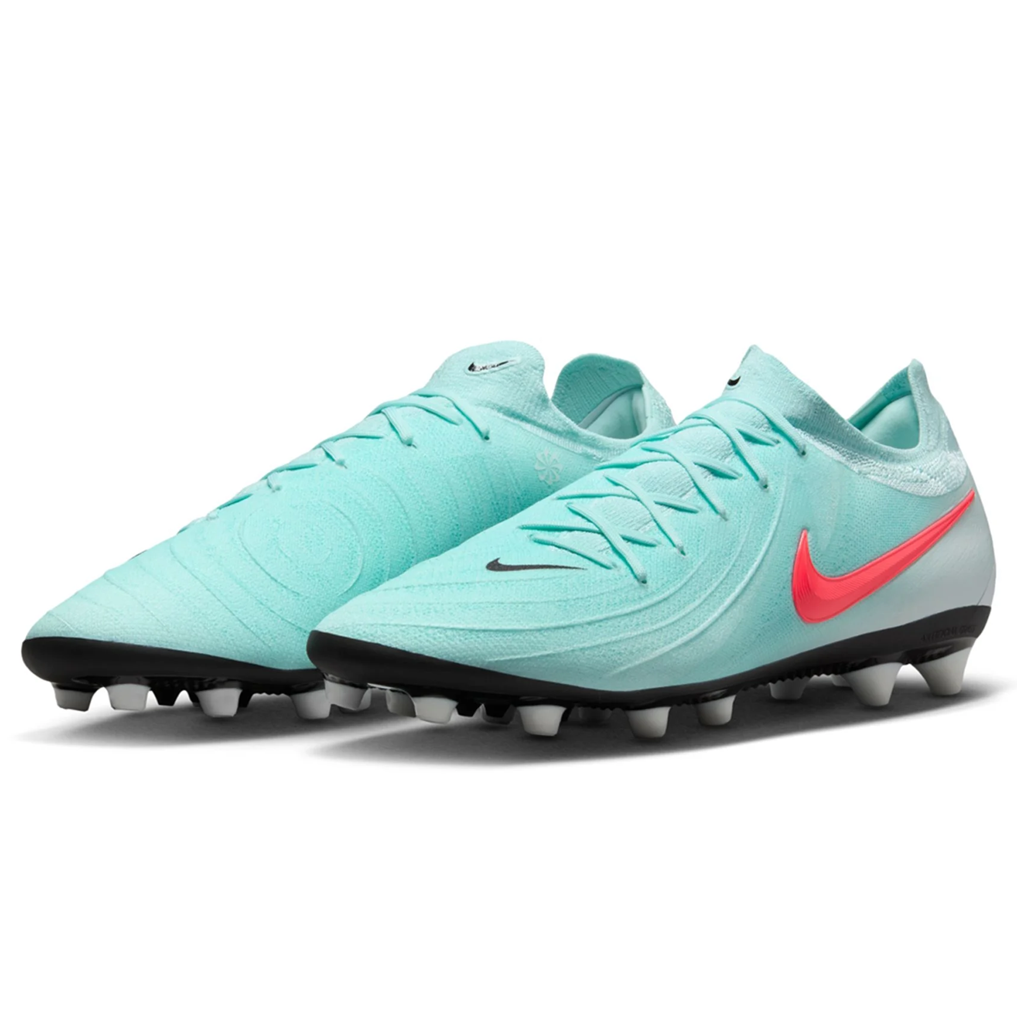 Nike Phantom GX II Pro AG-Pro Soccer Cleats (Mint/Atomic Red