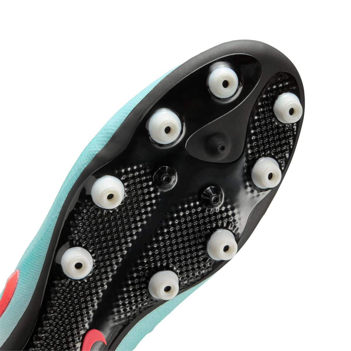 Nike Phantom GX II Pro AG-Pro Soccer Cleats (Mint/Atomic Red)