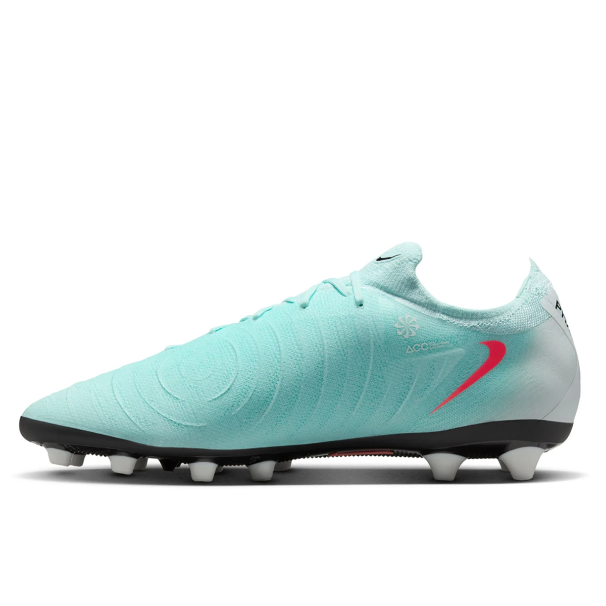 Nike Phantom GX II Pro AG-Pro Soccer Cleats (Mint/Atomic Red)