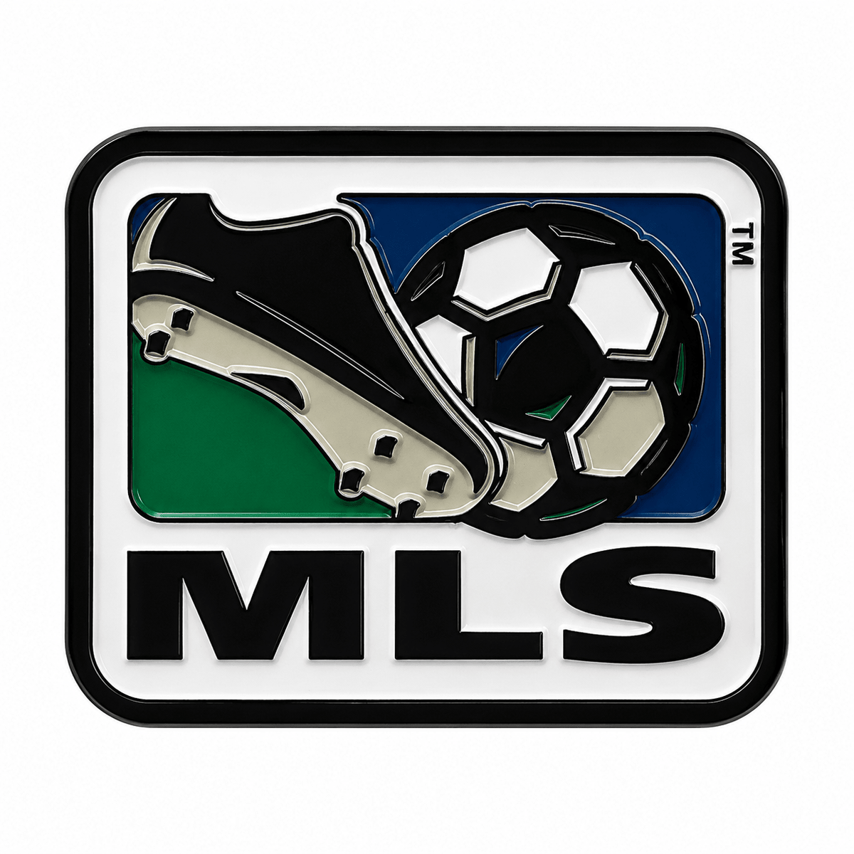 MLS Major League Soccer Logo Retro Enamel Pin | SoccerWearhouse