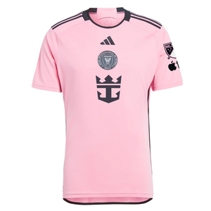 adidas Inter Miami Josef Martinez Royal Caribbean Home Jersey w/ MLS + Apple TV Patches 24/25 (Easy Pink)