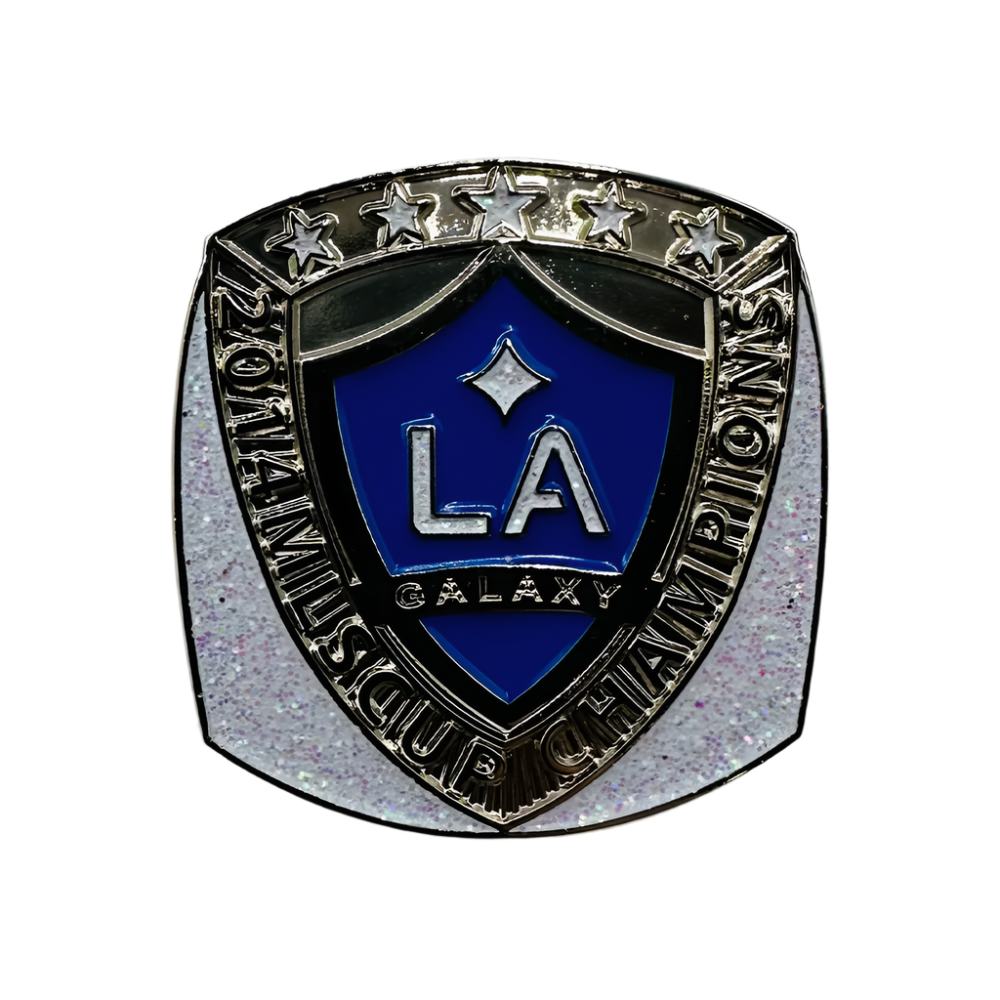 LA Galaxy MLS Cup Champion Enamel Pin