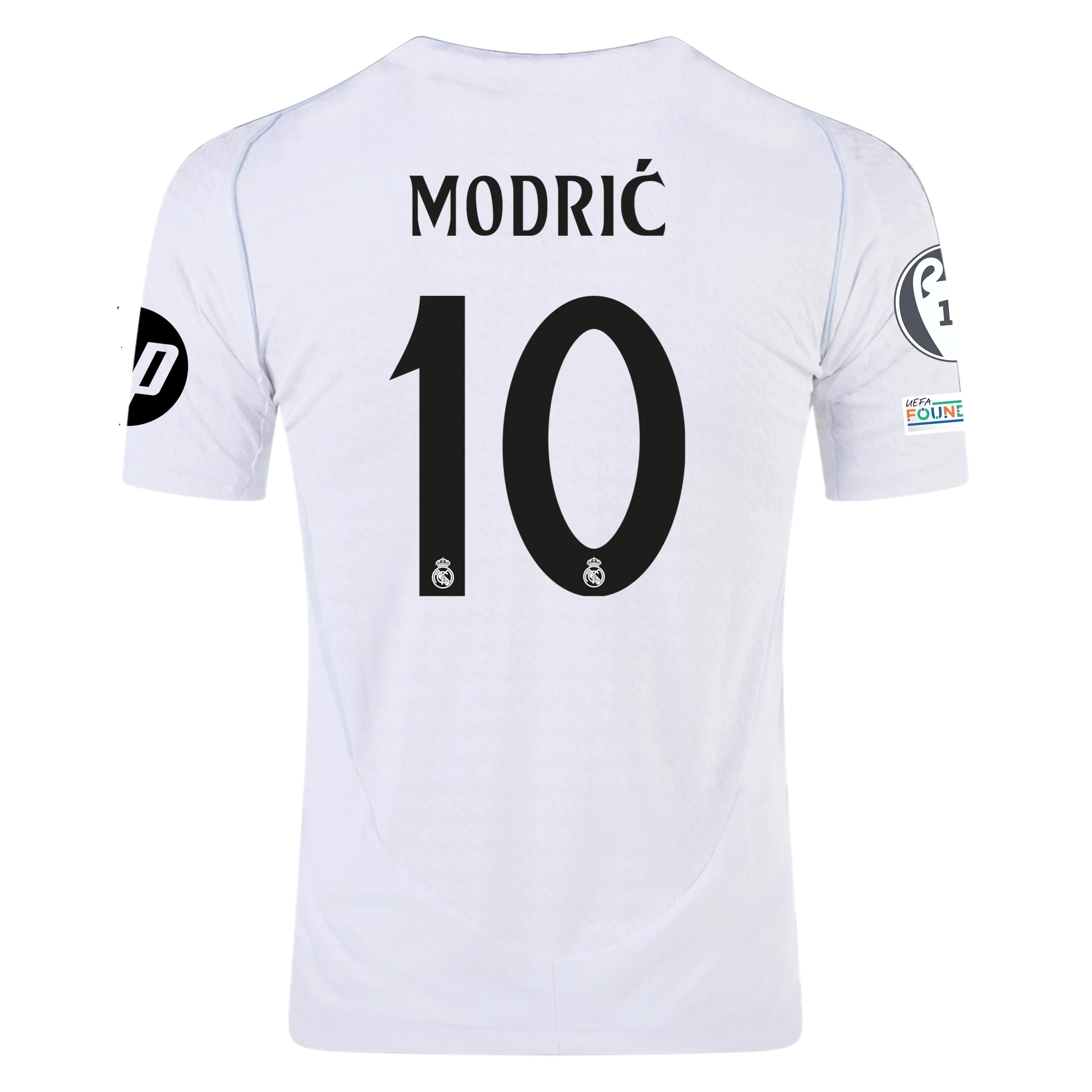 adidas Real Madrid Authentic Luka Modric Home Jersey w/ Champions adidas Real Madrid Authentic Luka Modric Home Jersey w/ Champions