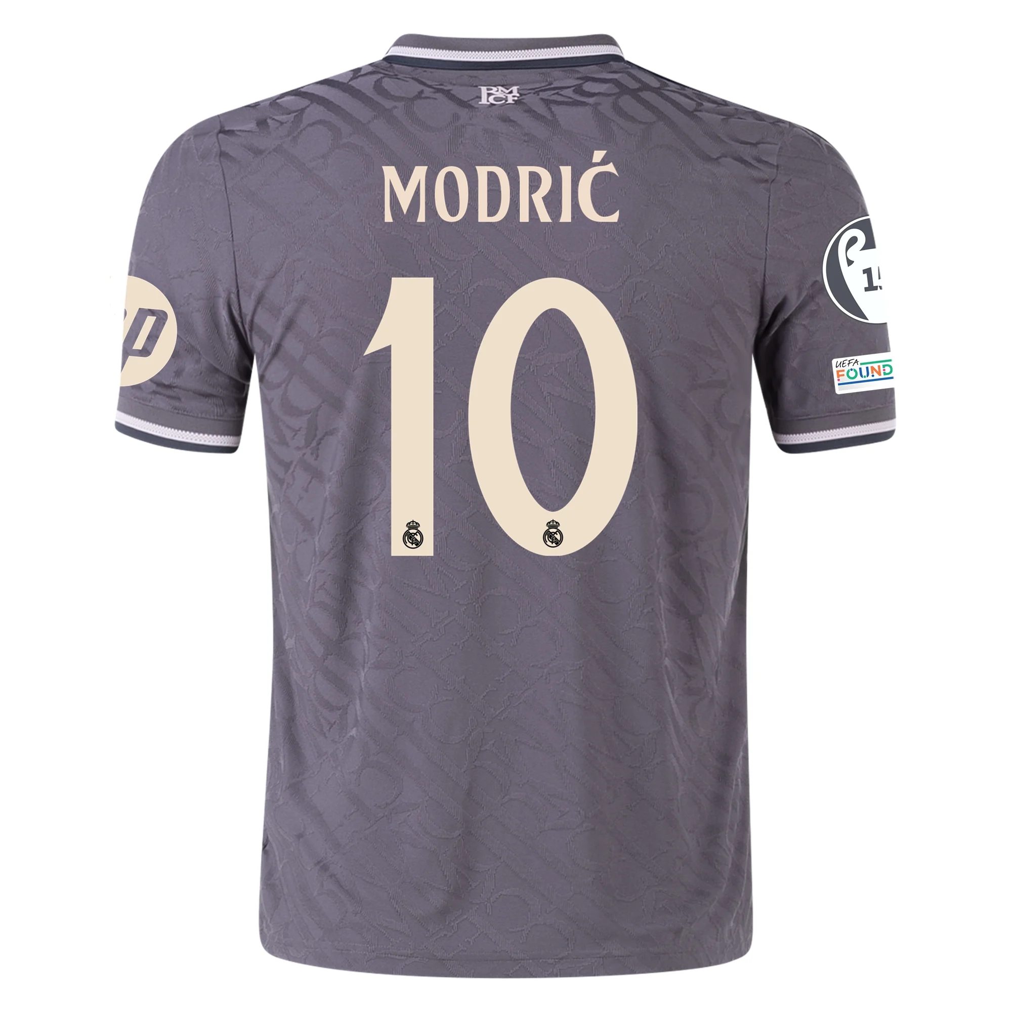 adidas Real Madrid Authentic Luka Modric Third Jersey w Champions Lea Soccer Wearhouse