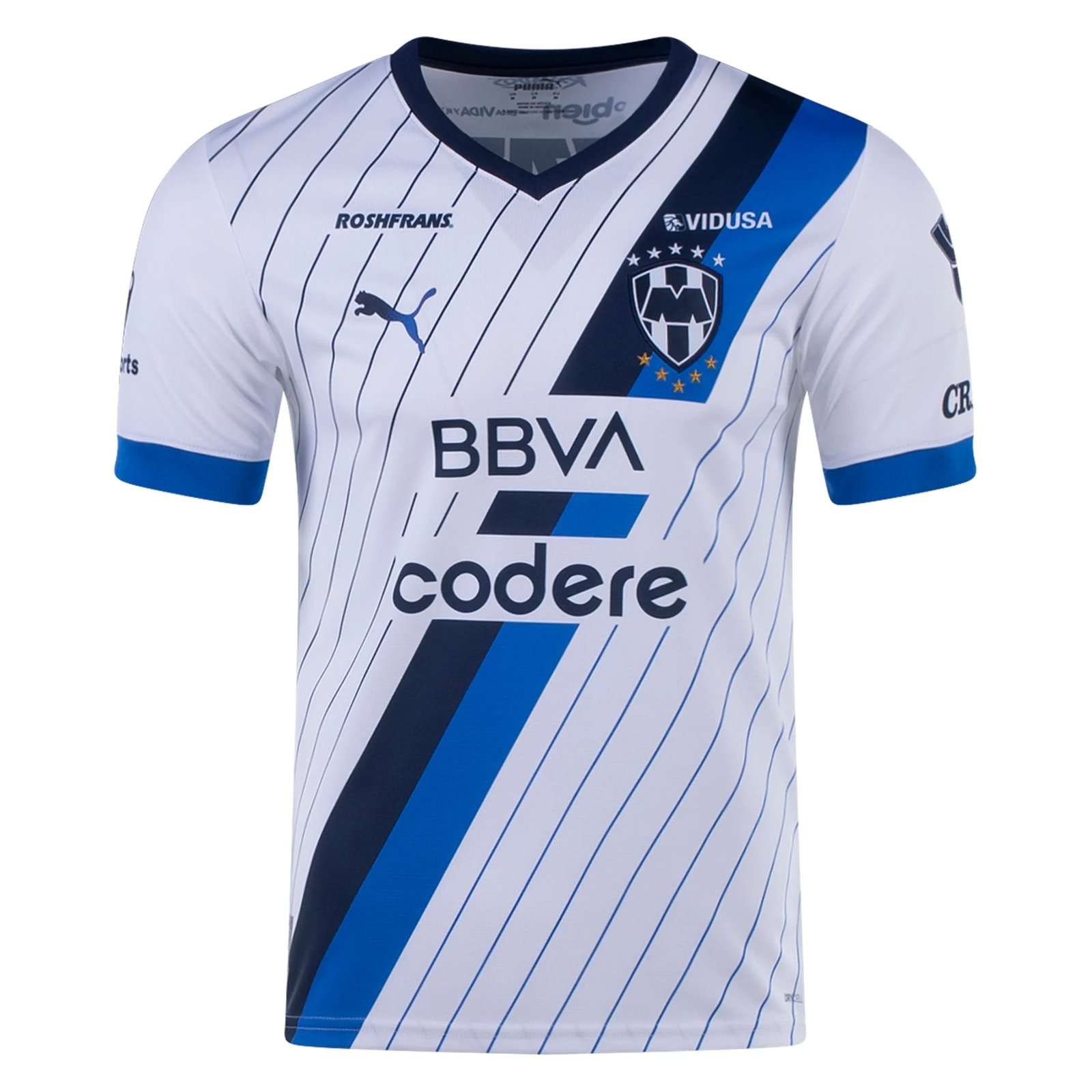 Puma Monterrey Authentic Away Jersey 23/24 (Puma White)