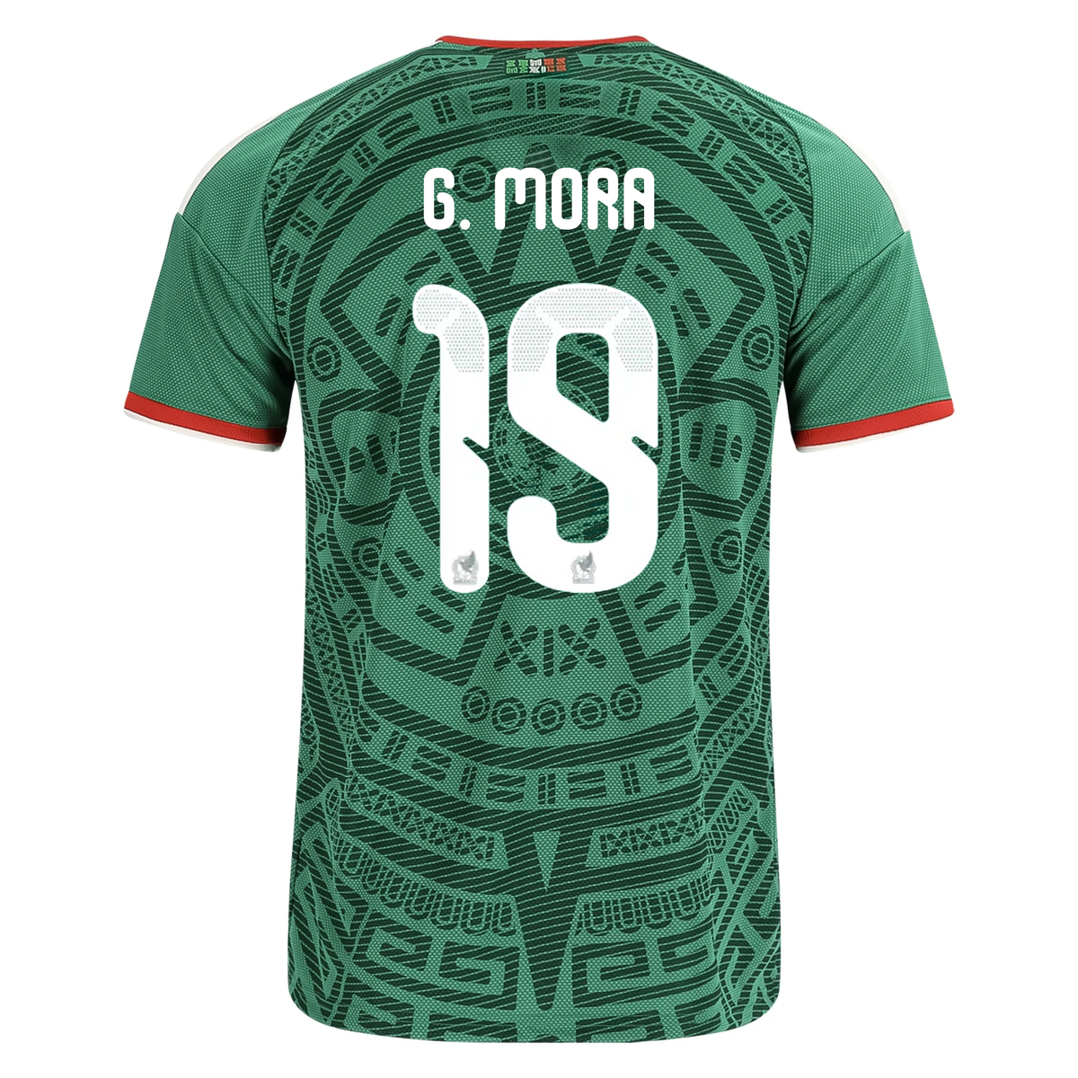 adidas Men's G. Mora Mexico Home 2026 World Cup Jersey (Bold Green)