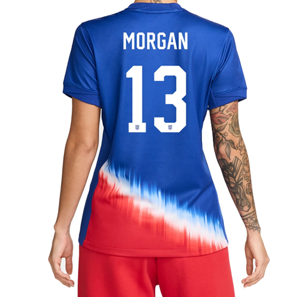 Nike Womens United States Alex Morgan Away Jersey 24/25 (Old Royal