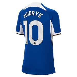 Nike Youth Chelsea Mudryk Home Jersey 23/24 (Rush Blue/White/Club Gold)