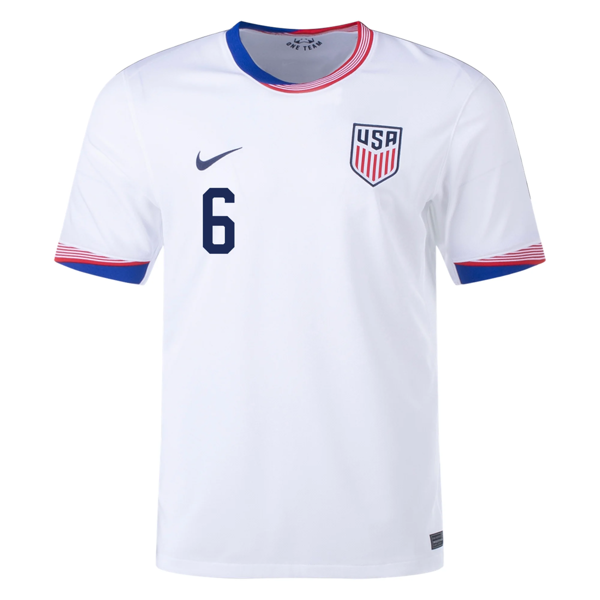 Nike United States Yunus Musah Home Jersey 24/25 (White)