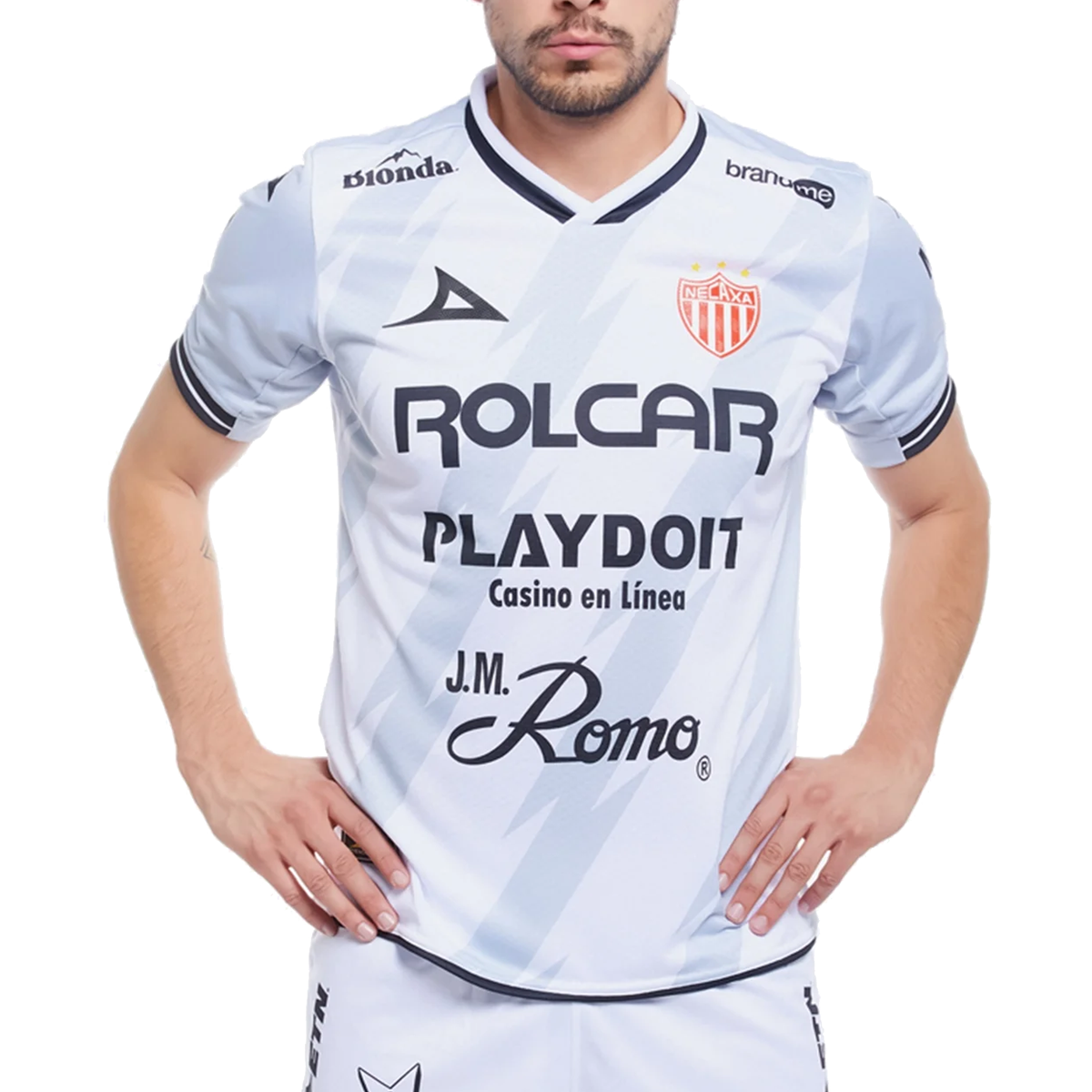 Prima Necaxa Away Jersey 24/25 (White/Grey)