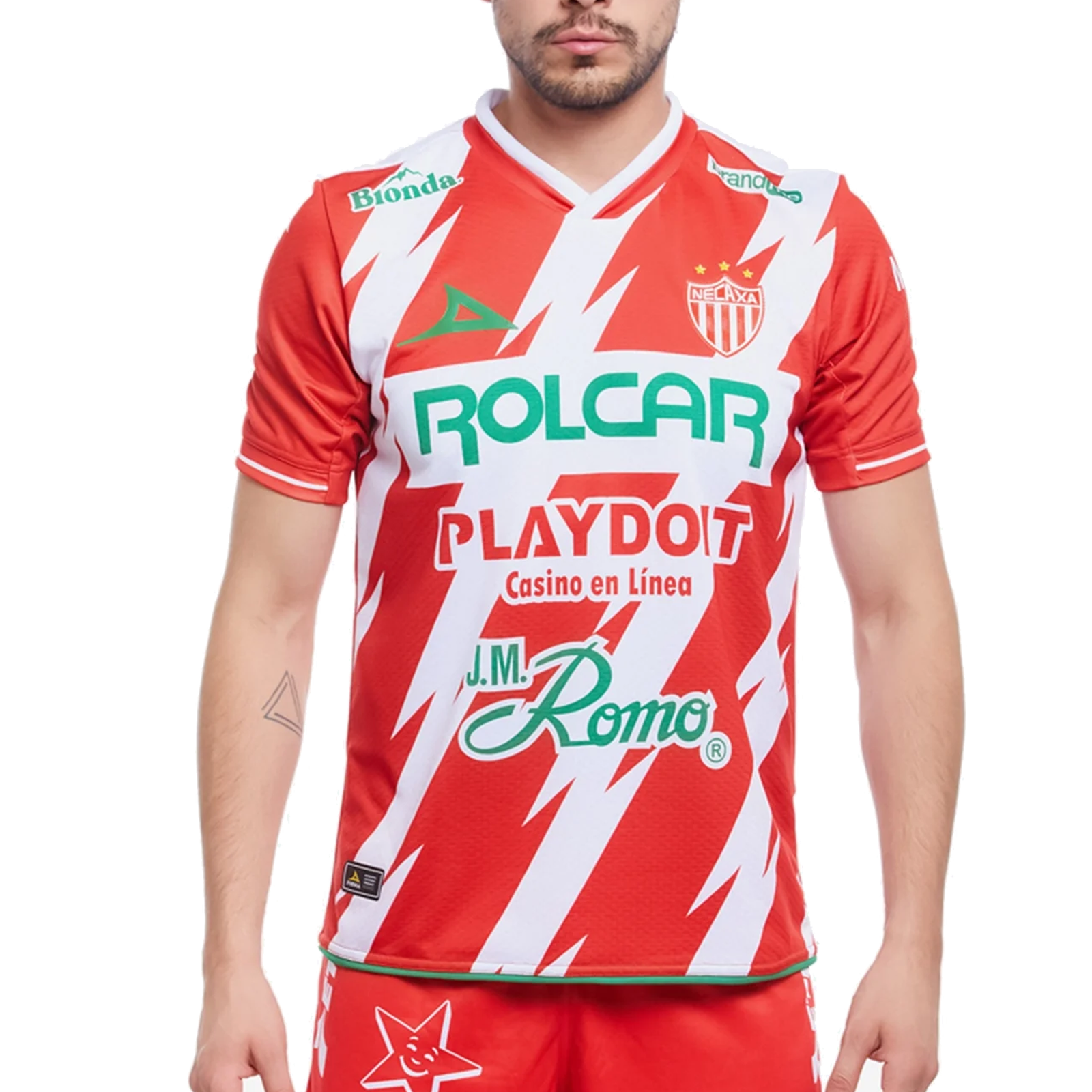 Prima Necaxa Home Jersey 24/25 (Red/White)