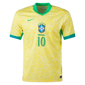 Nike Brazil Authentic Pele Home Jersey 24/25 (Dynamic Yellow/Lemon Chiffon/Green Spark)