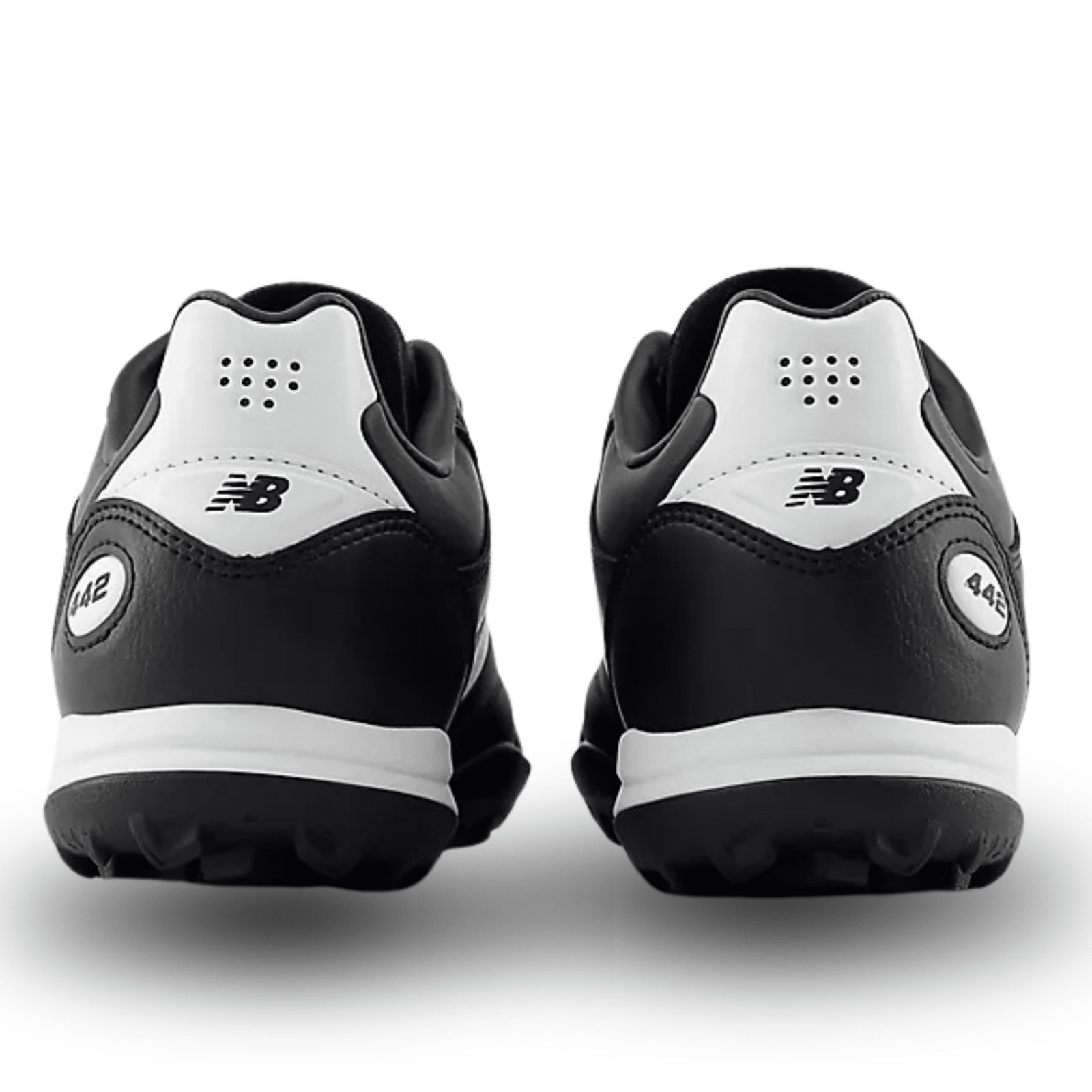 New Balance 442 Pro TF V3 Turf Soccer Shoes (Black/White) | SoccerWearhouse