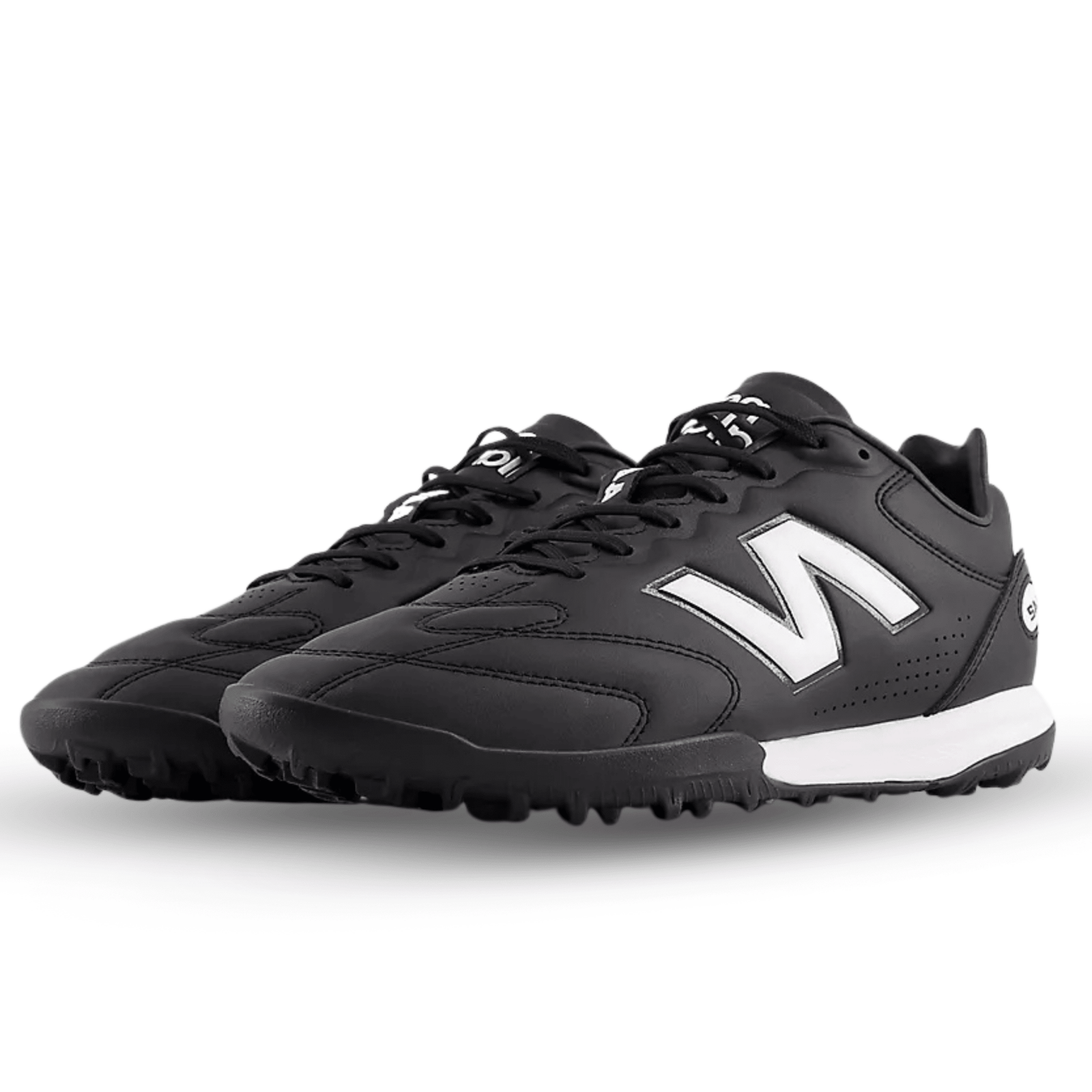 New Balance 442 Pro TF V3 Turf Soccer Shoes (Black/White) | SoccerWearhouse