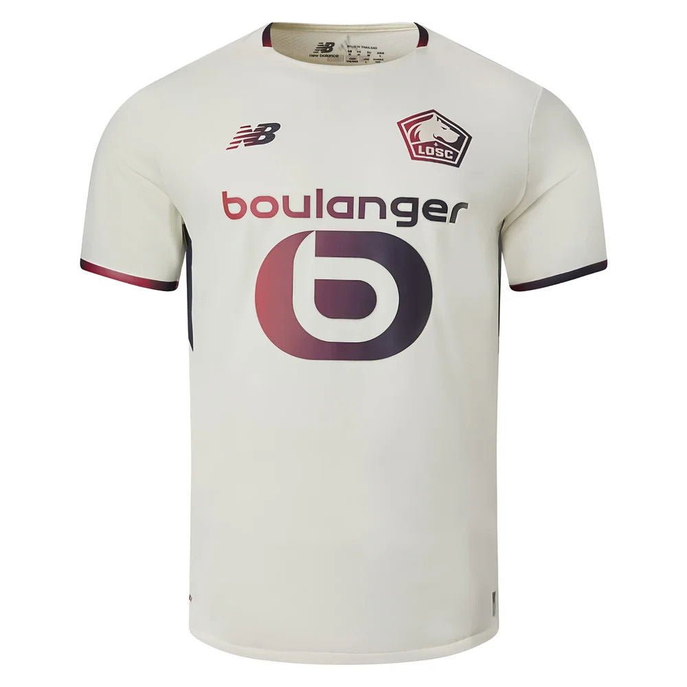 New Balance Men's Lille Away Jersey 25/26 (White) | SoccerWearhouse