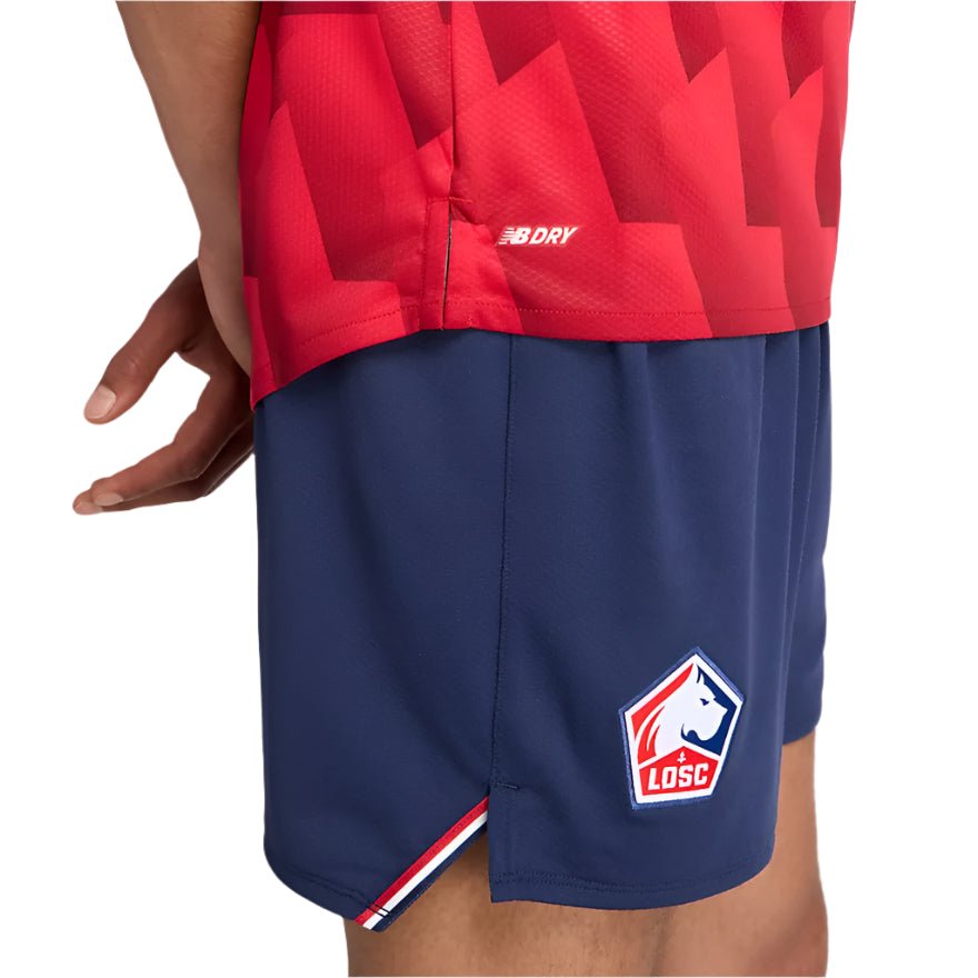 New Balance Men's Lille OSC Home Jersey 25/26 (Red) | SoccerWearhouse