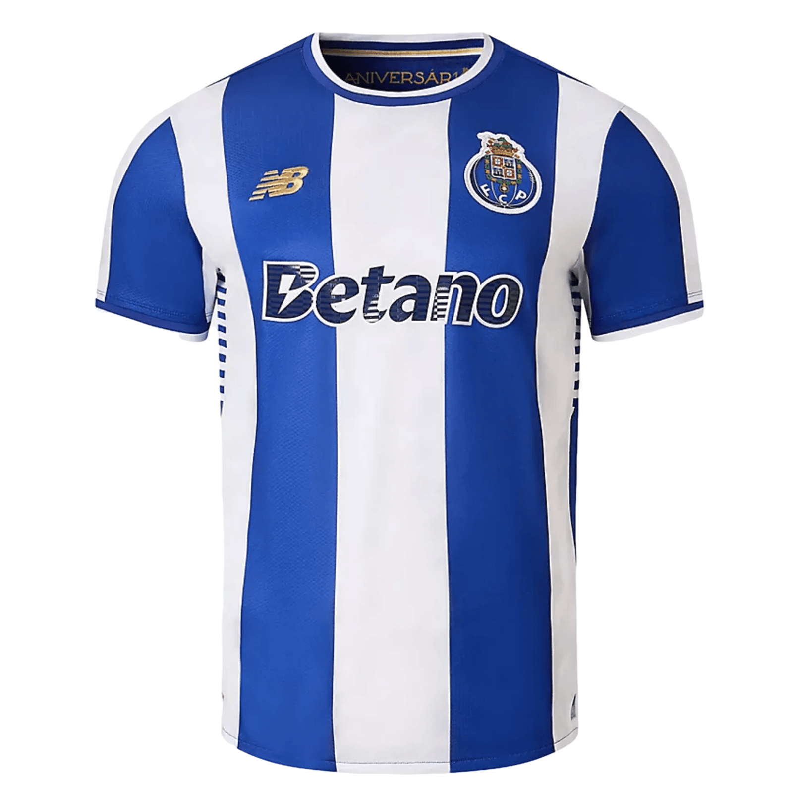New Balance Porto Authentic Home Jersey 25/26 (Blue/White) | SoccerWearhouse