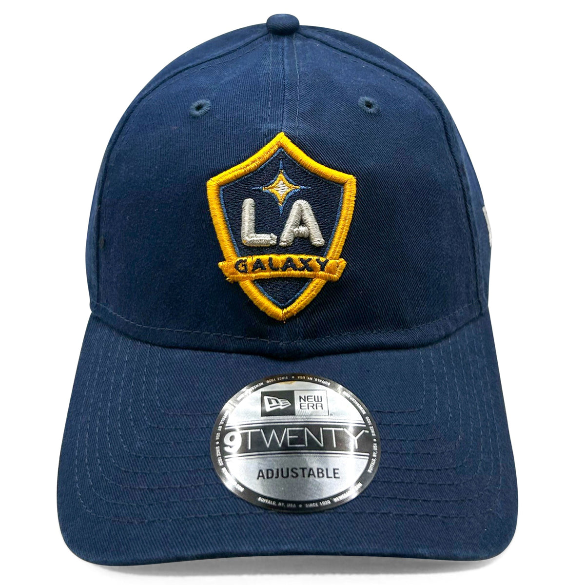 New Era LA Galaxy 9Twenty Adjustable Hat (Navy) | SoccerWearhouse