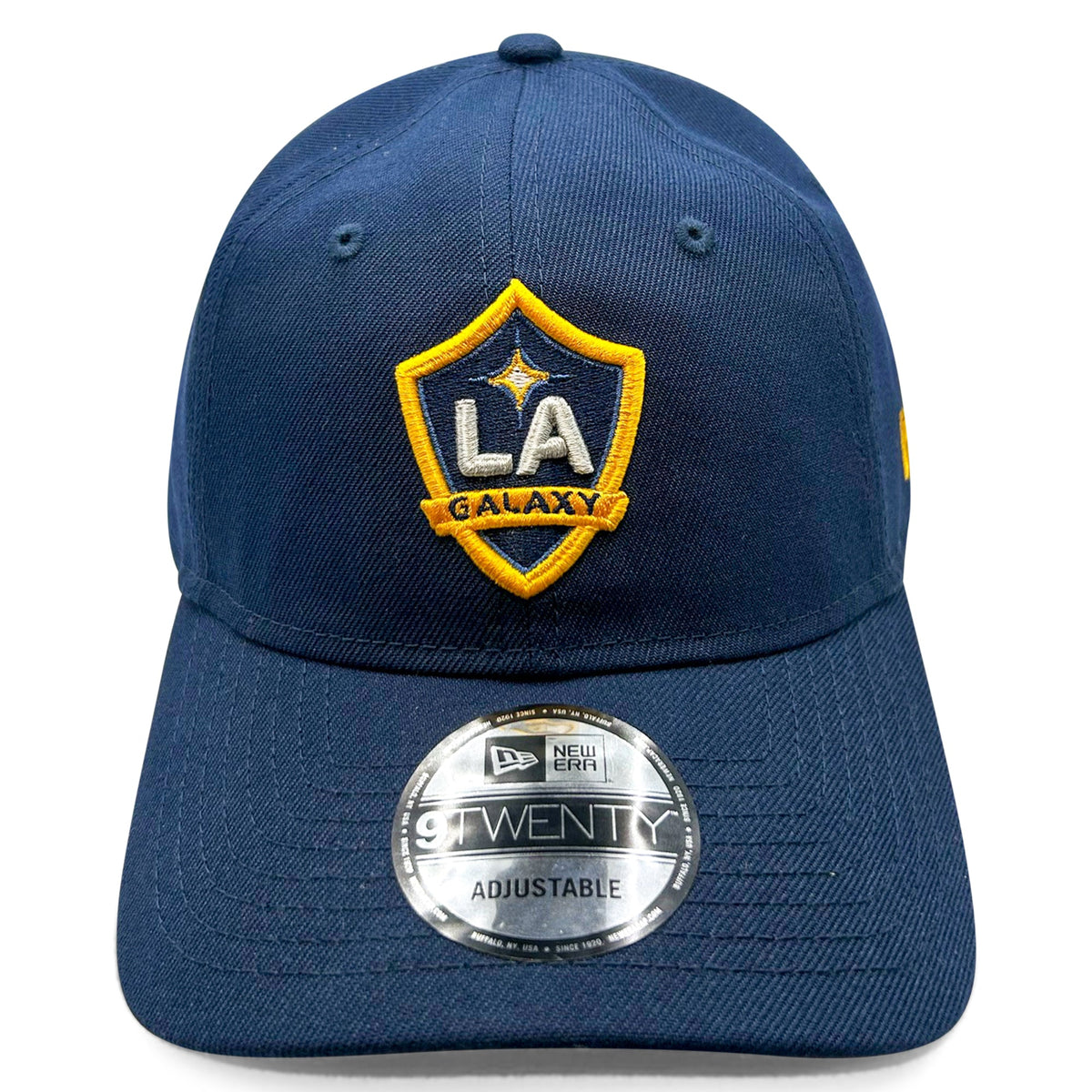 New Era LA Galaxy 9TWENTY Adjustable Hat (Navy/Yellow) | SoccerWearhouse