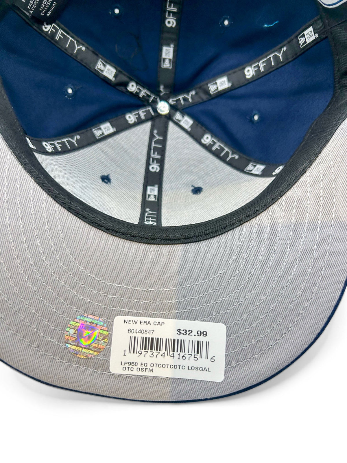 New Era LA Galaxy Low Profile 9Fifty Snapback (Navy/White) | SoccerWearhouse
