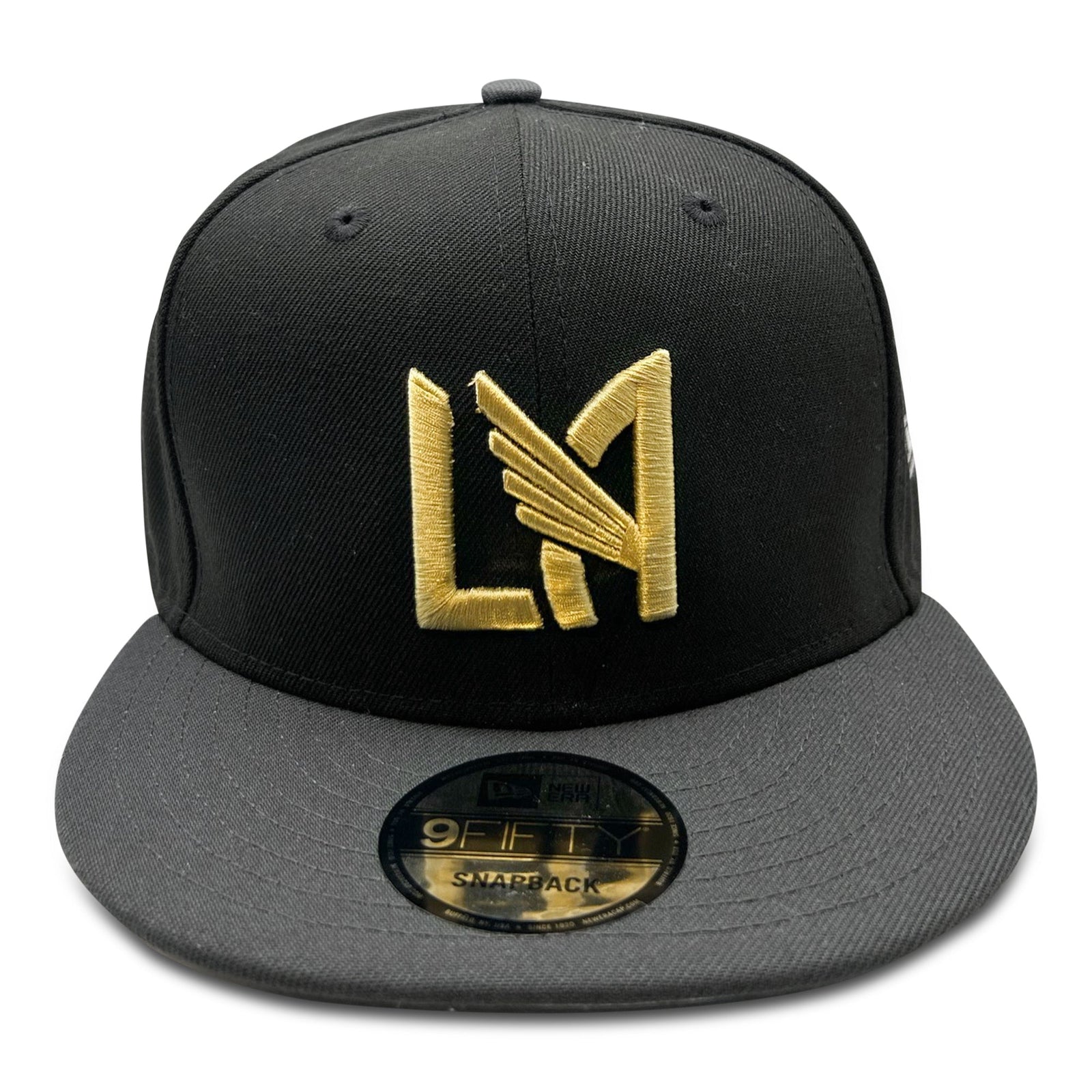 New Era LAFC 9Fifty Snapback Hat (Black/Grey) | SoccerWearhouse