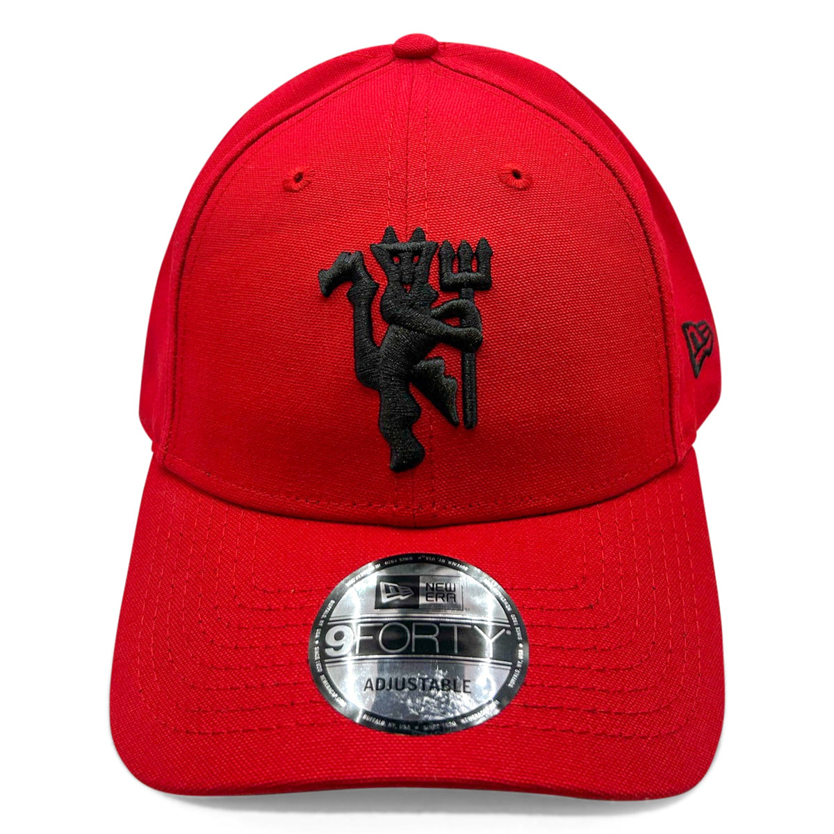New Era Manchester United 9Forty Adjustable Hat (Red) | SoccerWearhouse