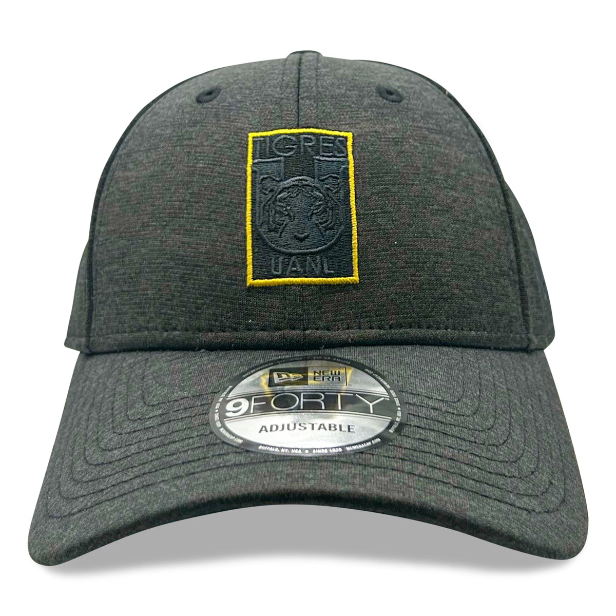 New Era Tigres UANL 9FORTY Adjustable Hat (Dark Heather) | SoccerWearhouse