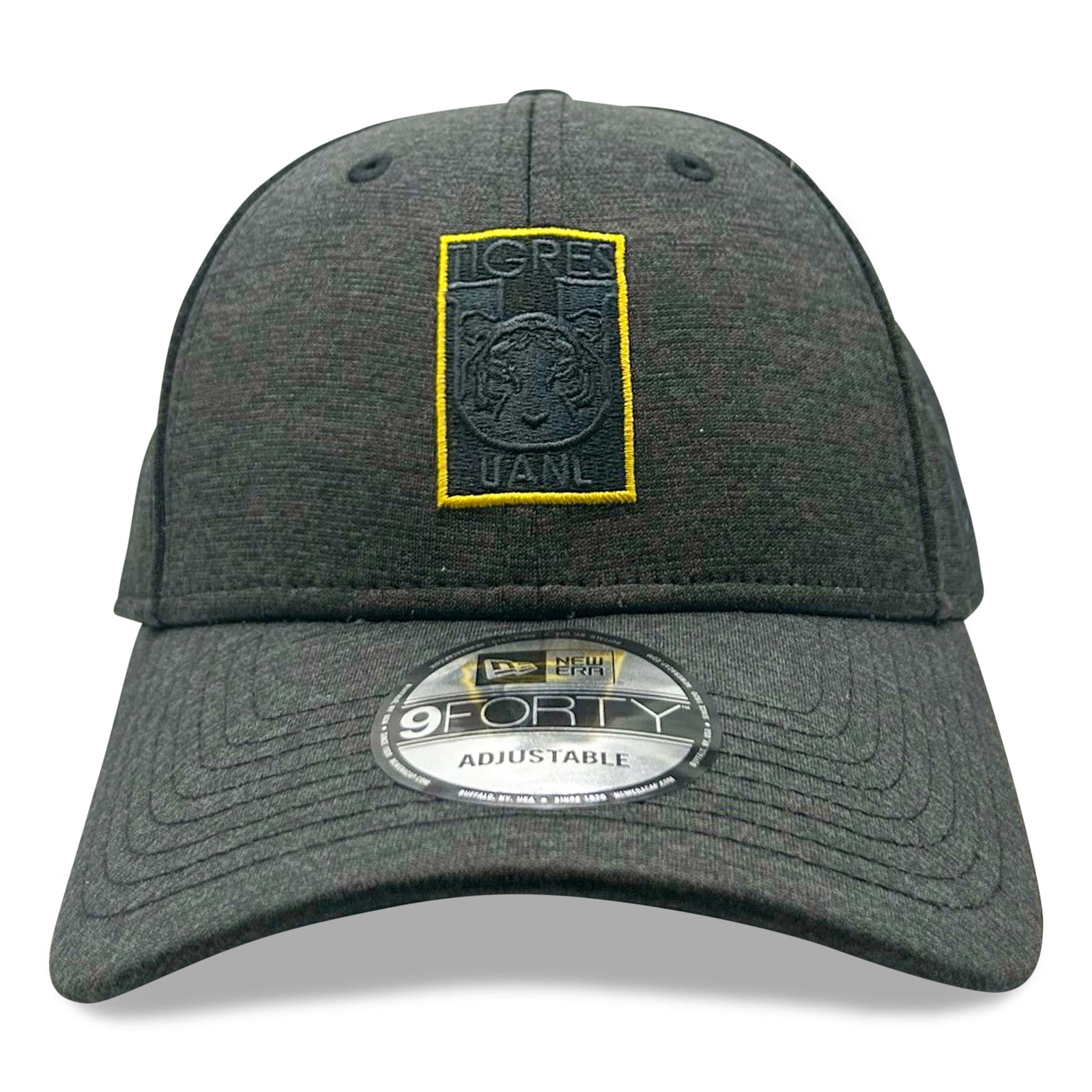 New Era Tigres UANL 9FORTY Adjustable Hat (Dark Heather) | SoccerWearhouse