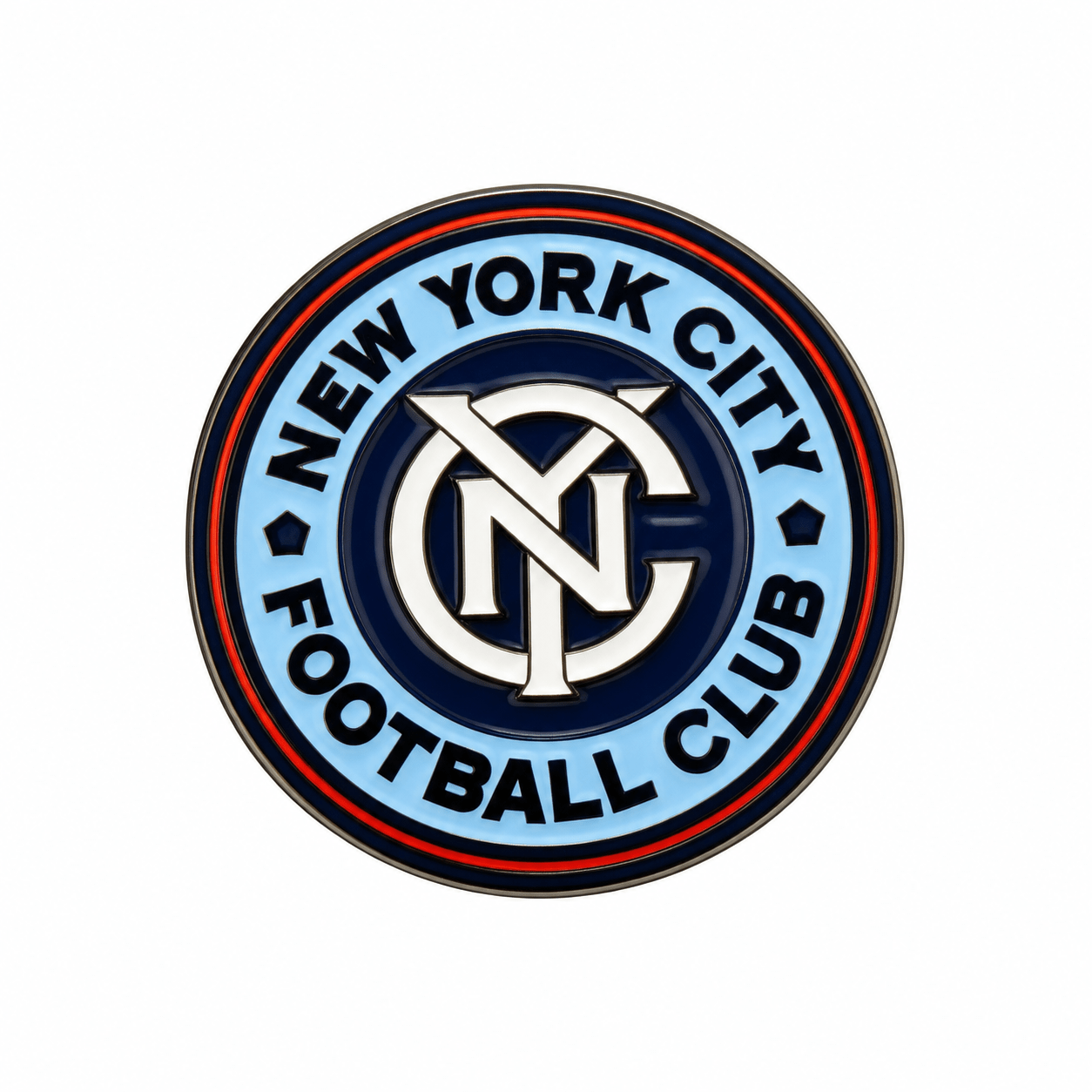 New York City FC NYCFC Enamel Pin