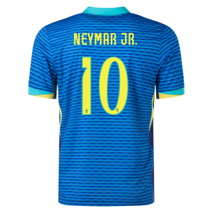 Nike Mens Brazil Neymar Jr. Away Jersey 24/25 (Soar/Dynamic Yellow)