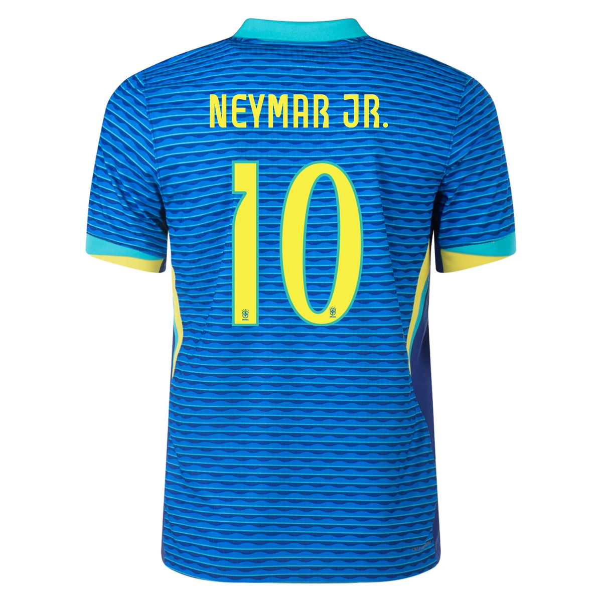 Nike Brazil Authentic Neymar Jr. Away Jersey 24/25 Soar/Dynamic Yellow ...