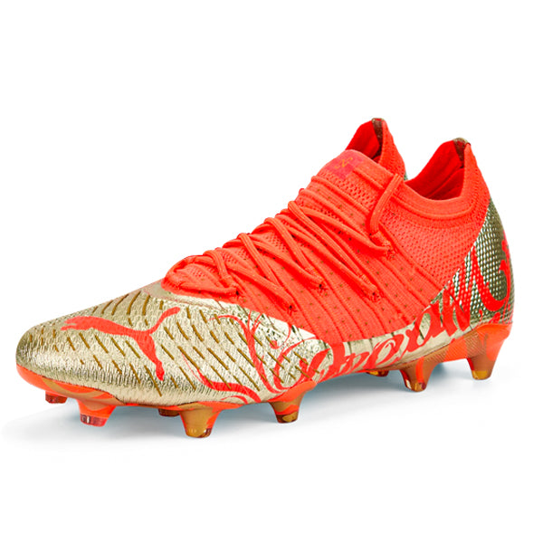 Puma Neymar Future Z Firm Ground Soccer Cleats (Fiery