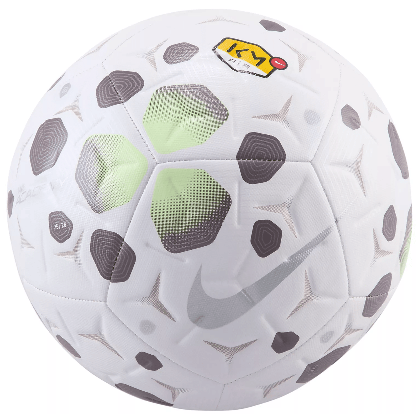 Nike Academy KM Air Academy Ball (Plum Eclispe/Metallic Silver) | SoccerWearhouse