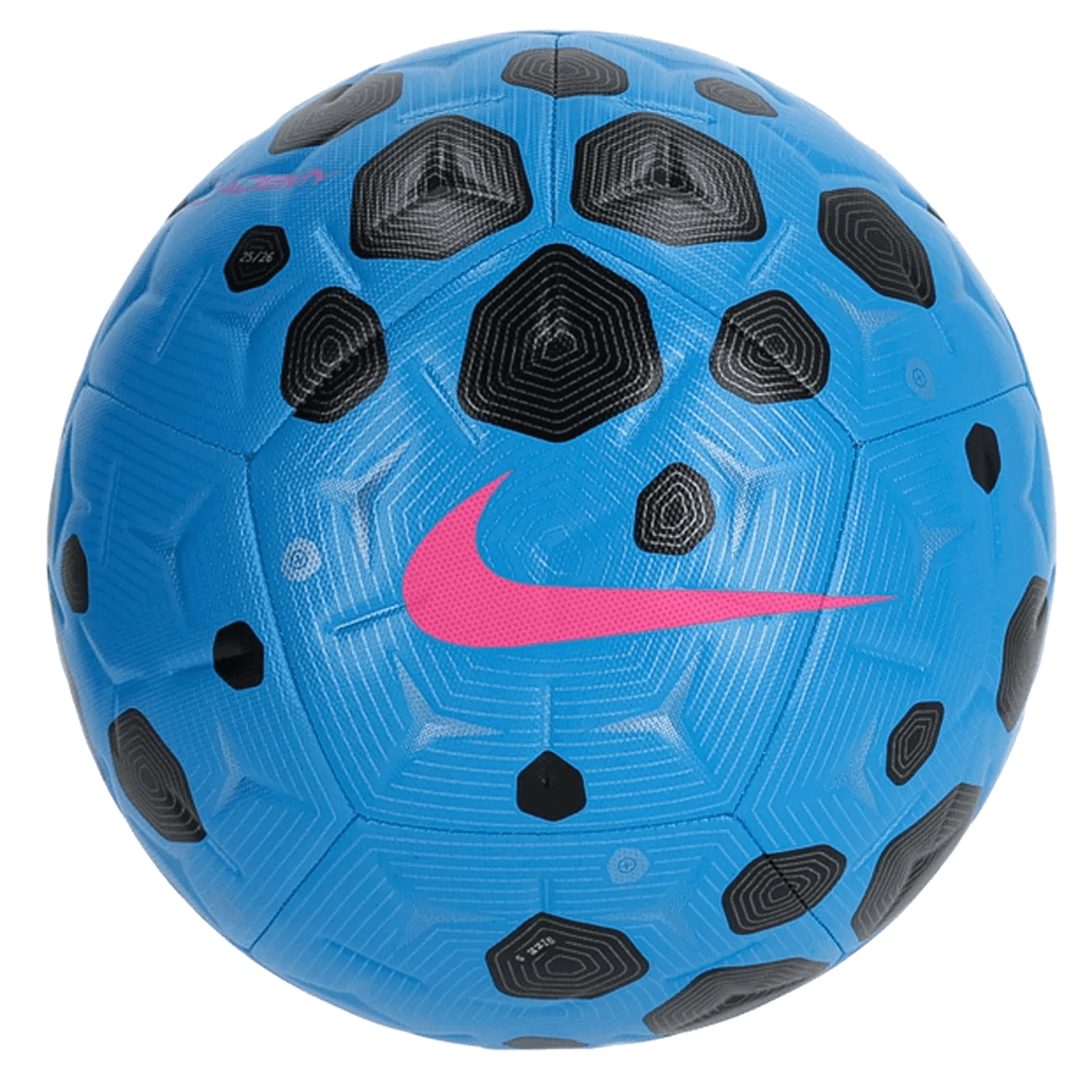 Nike Academy Soccer Ball (Blue Glow/Black/Pink Blast) | SoccerWearhouse