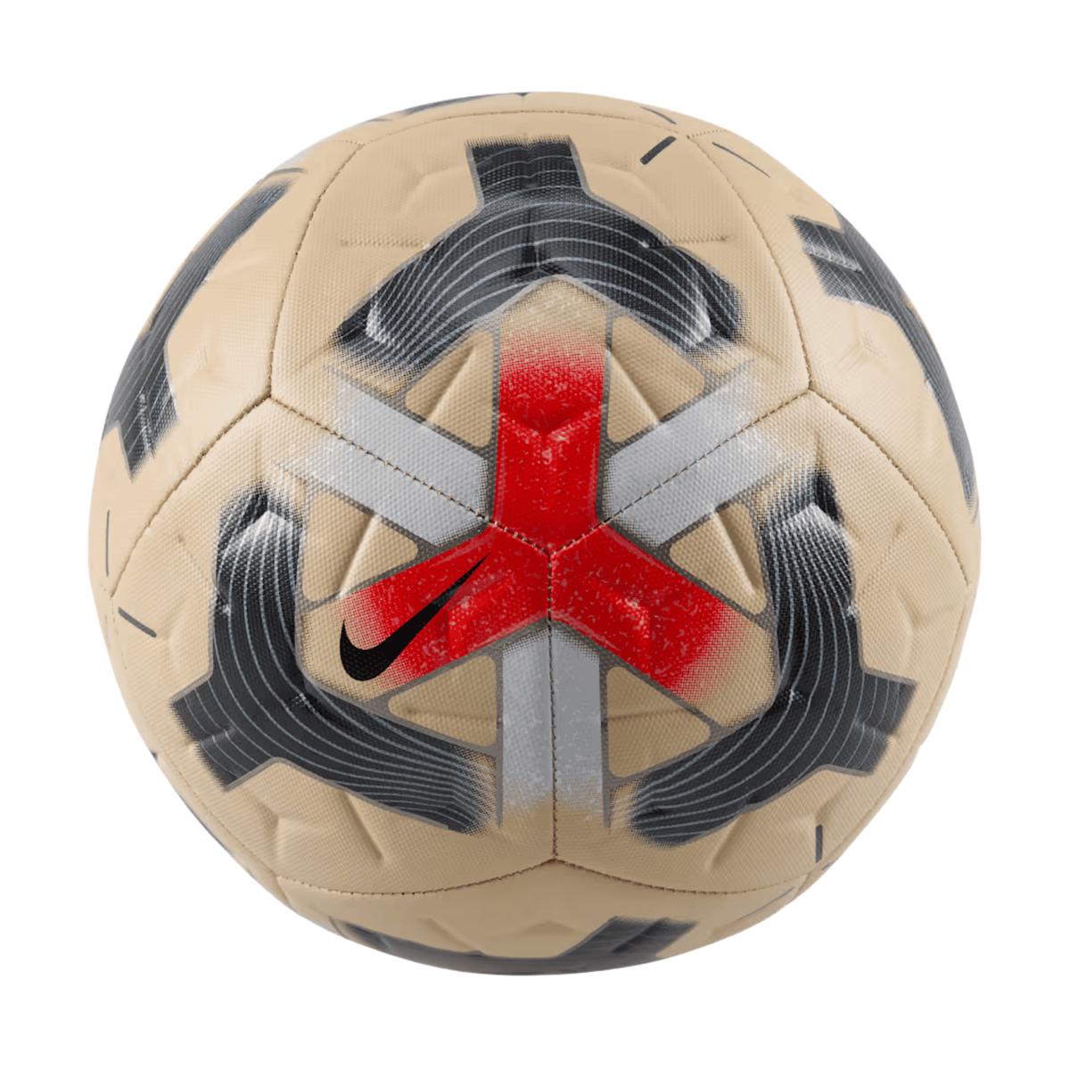 Nike Academy Soccer Ball (Linen/Bright Crimson/Black) | SoccerWearhouse