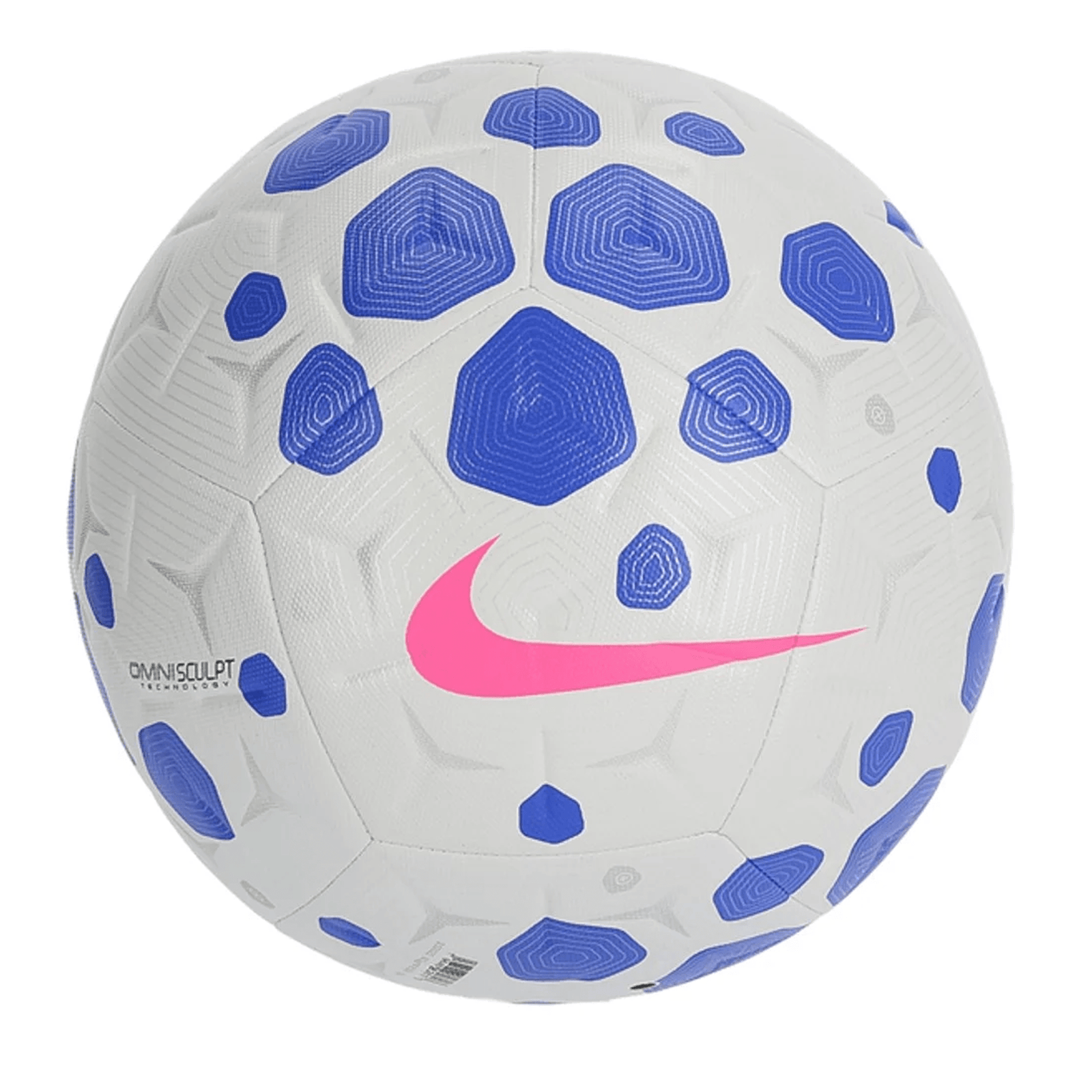 Nike Academy Soccer Ball (White/Racer Blue/Pink Blast) | SoccerWearhouse