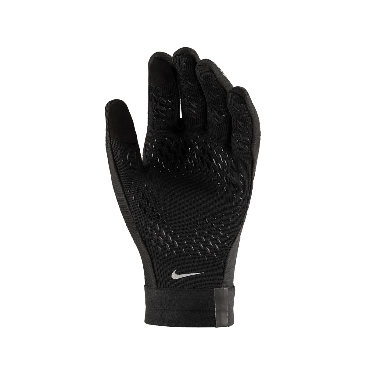 Nike Academy Therma - FIT Field Player Gloves (Black/Volt) | SoccerWearhouse