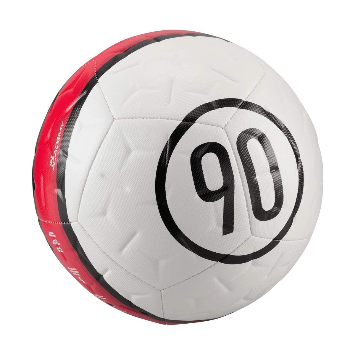 Nike Academy Total 90 Ball (White/Black/Red) | SoccerWearhouse