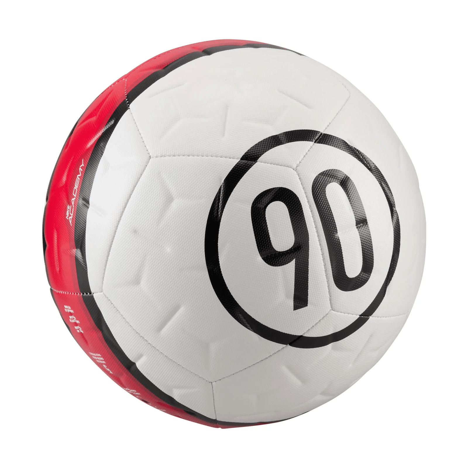 Nike Academy Total 90 Ball (White/Black/Red) | SoccerWearhouse