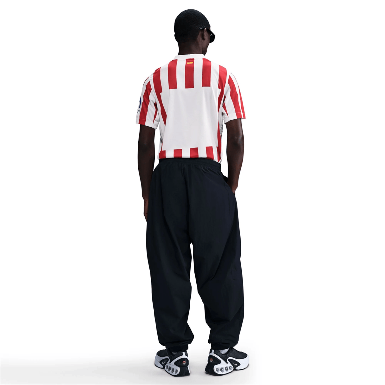 Nike Atletico Madrid Julian Alvarez Home Jersey w/ La Liga Patch 25/26 (Sport Red/Hyper Royal) | SoccerWearhouse