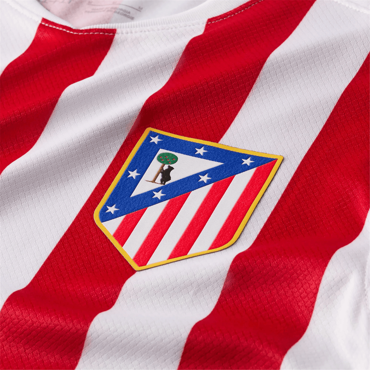 Nike Atletico Madrid Julian Alvarez Home Jersey w/ La Liga Patch 25/26 (Sport Red/Hyper Royal) | SoccerWearhouse